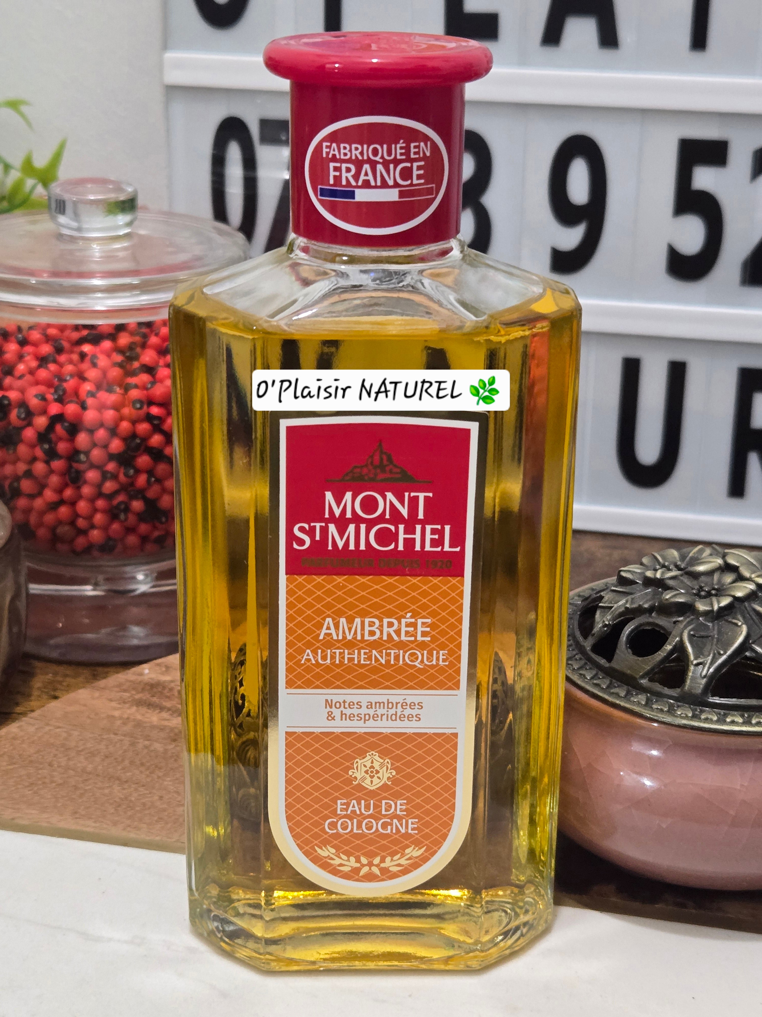 ✨ Eau de Cologne Ambrée Authentique – Mont St Michel ✨