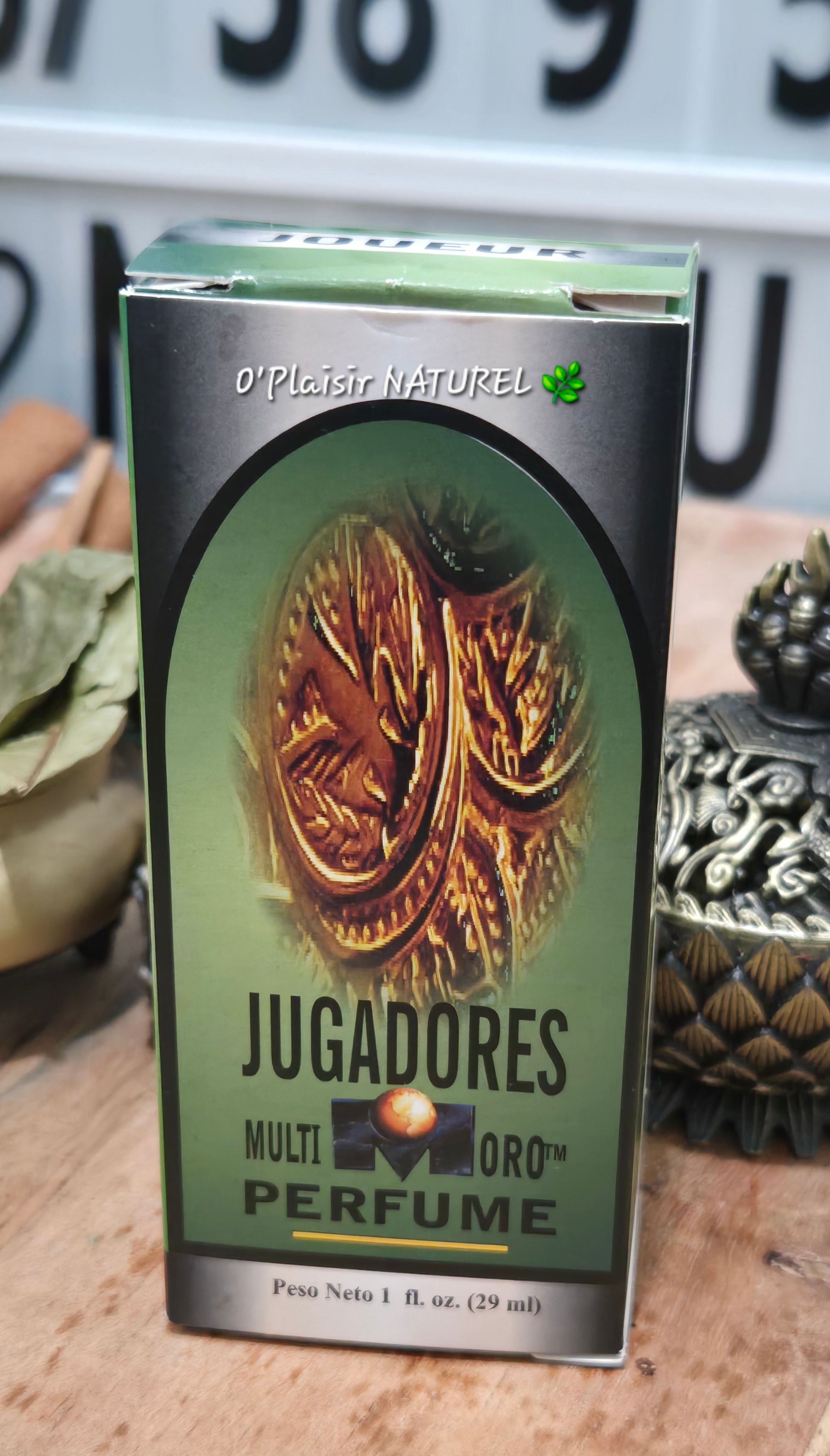 💚✨ Parfum Spirituel Jugadores – Multi Oro
