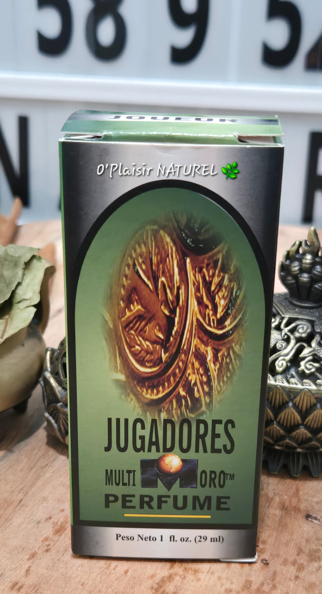 💚✨ Parfum Spirituel Jugadores – Multi Oro