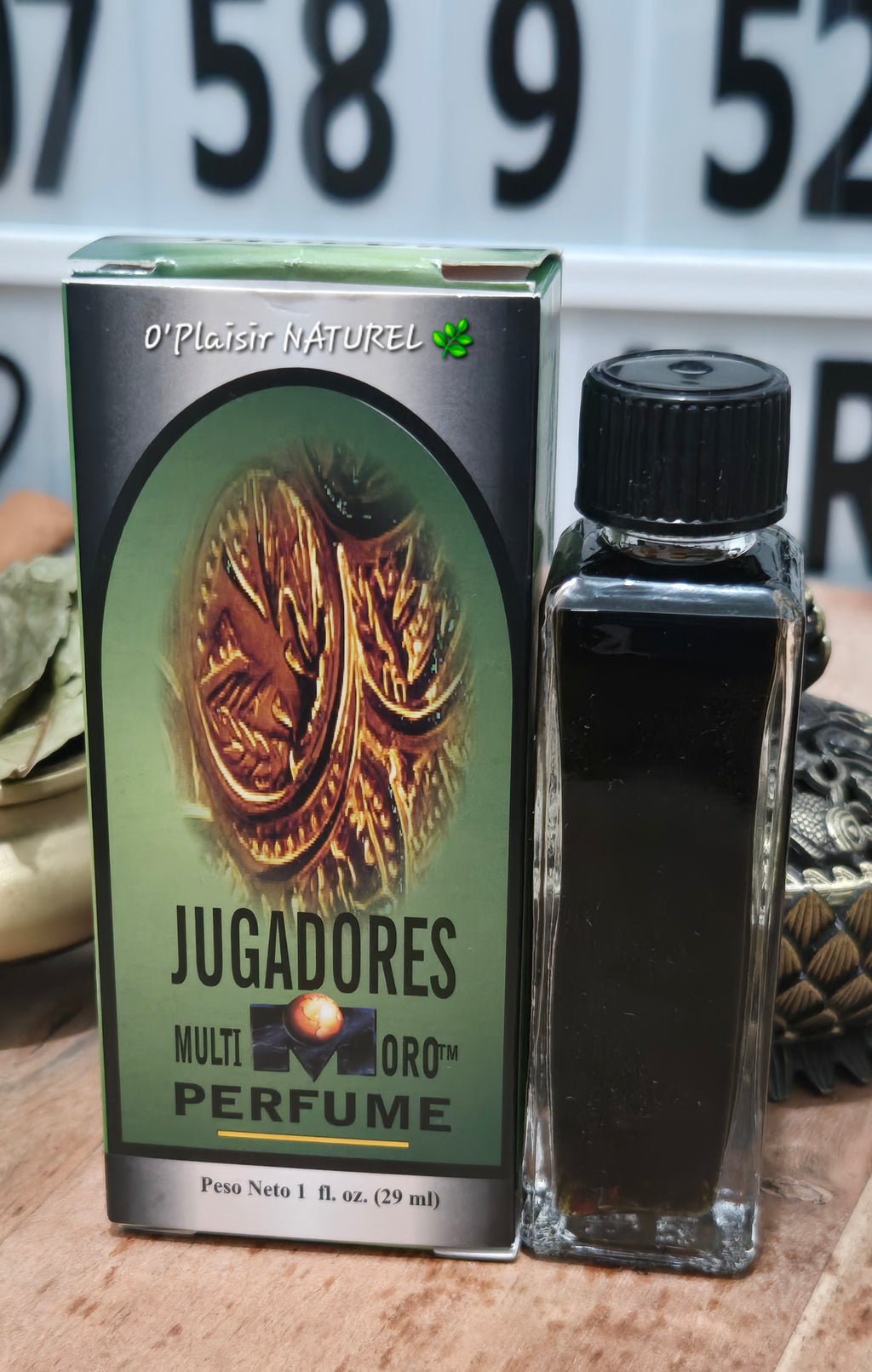 💚✨ Parfum Spirituel Jugadores – Multi Oro