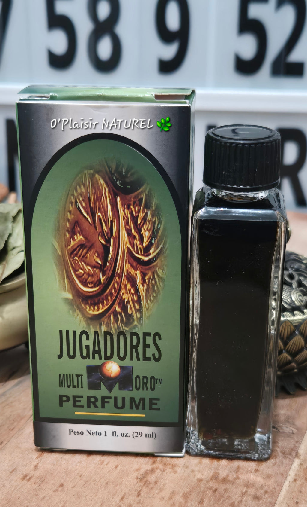 💚✨ Parfum Spirituel Jugadores – Multi Oro