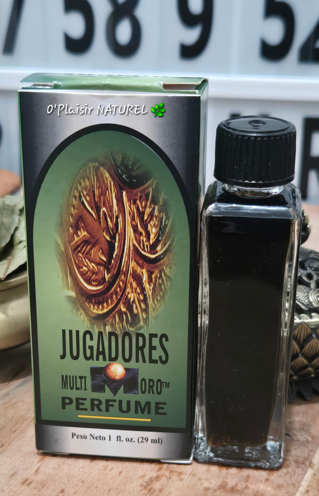 💚✨ Parfum Spirituel Jugadores – Multi Oro