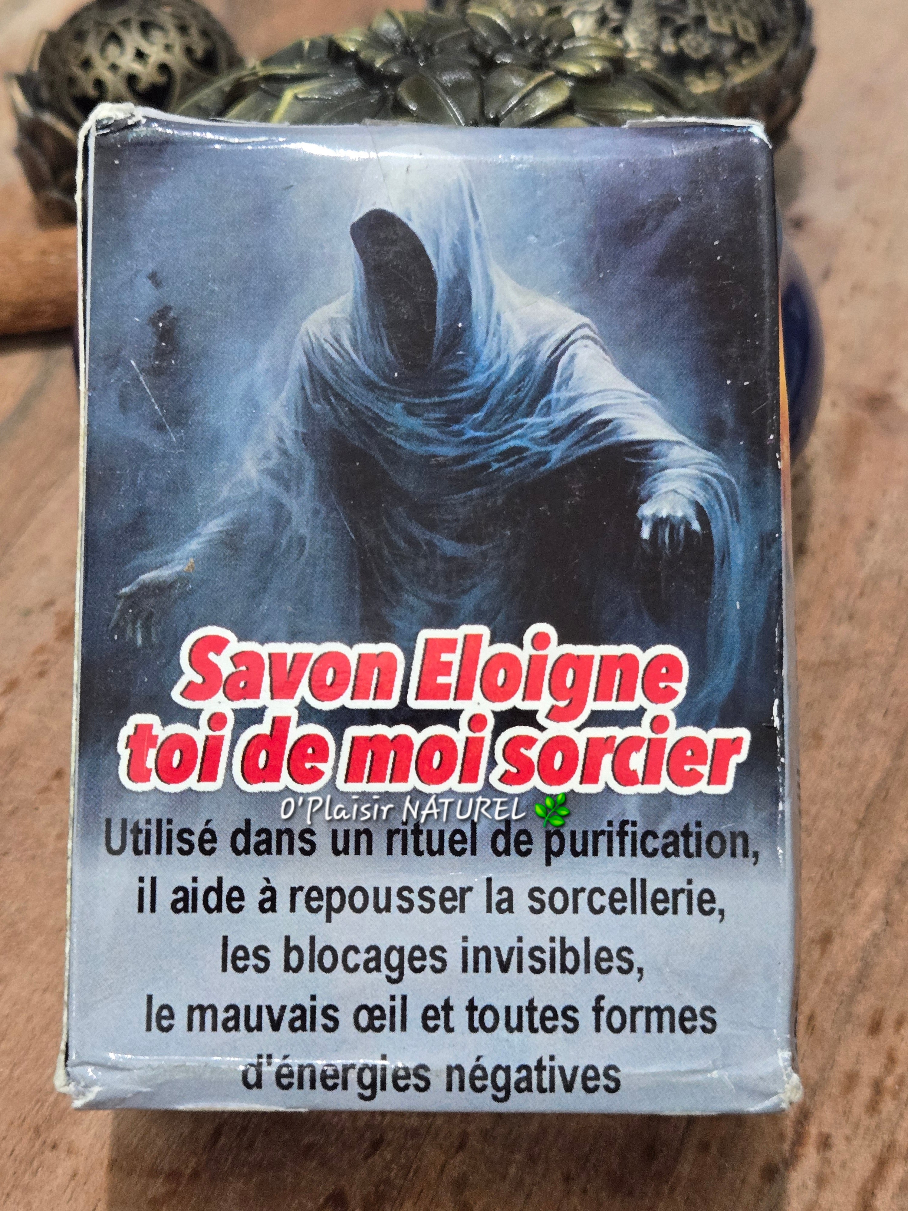 🛡️✨ Savon Éloigne-Toi de Moi Sorcier – Protection & Purification