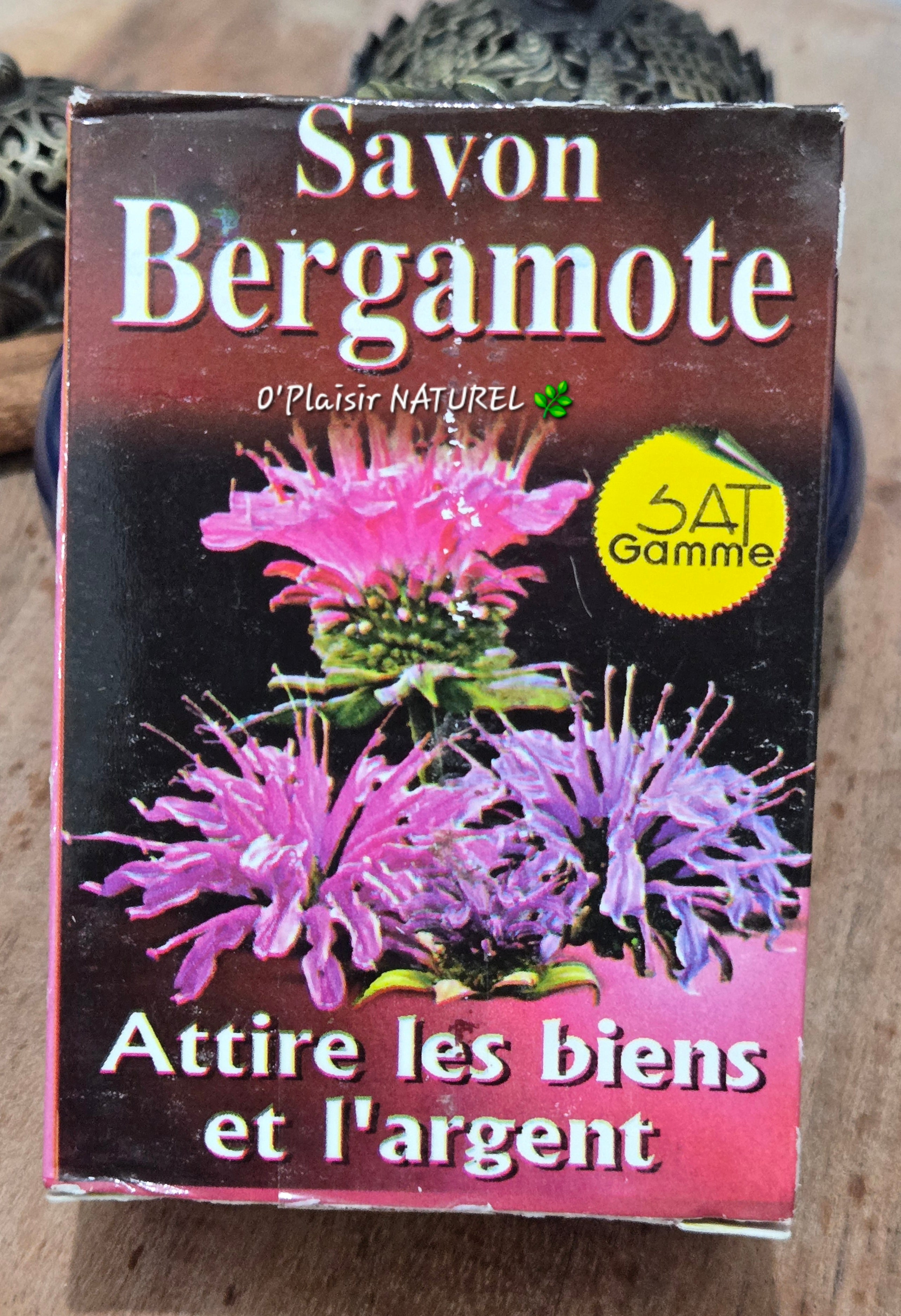 🌸✨ Savon Bergamote – Attire les Biens & l’Argent