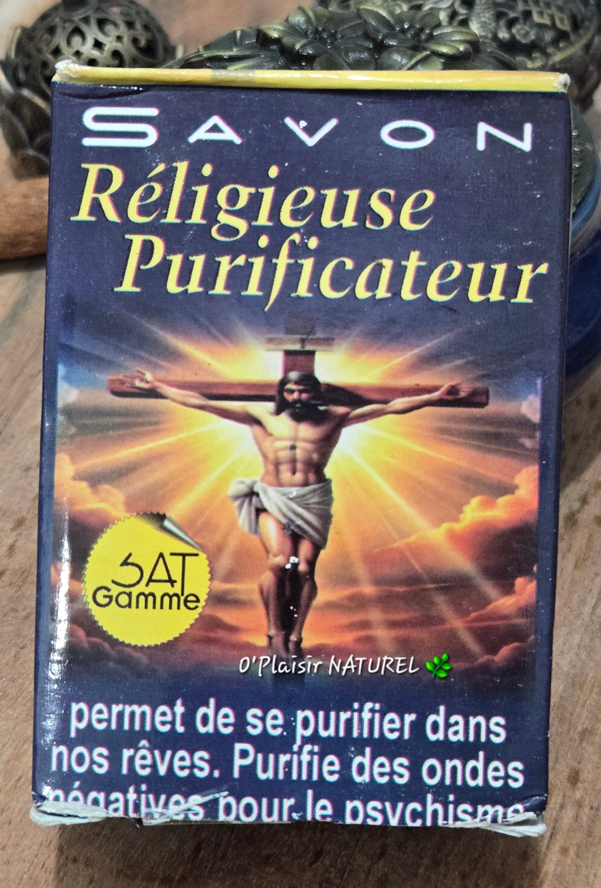 ✝️✨ Savon Religieuse Purificateur – Nettoyage Spirituel & Protection