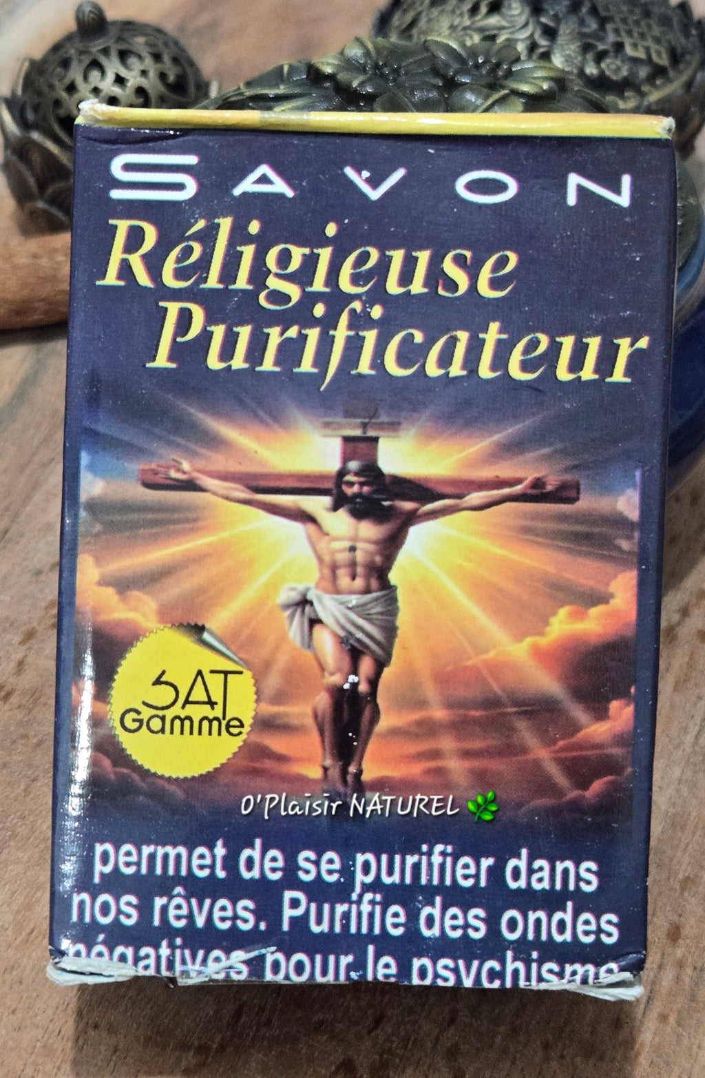 ✝️✨ Savon Religieuse Purificateur – Nettoyage Spirituel & Protection