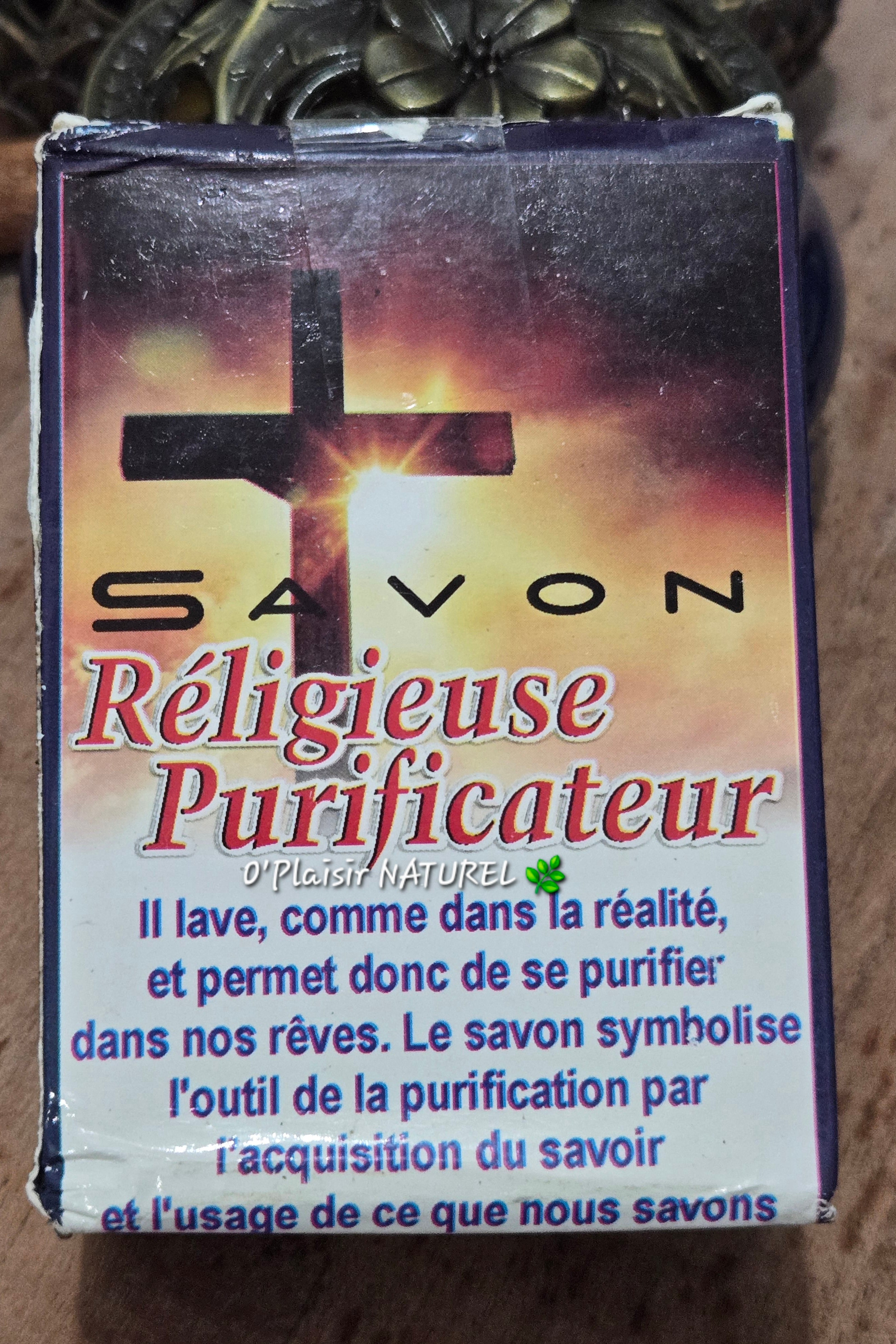 ✝️✨ Savon Religieuse Purificateur – Nettoyage Spirituel & Protection