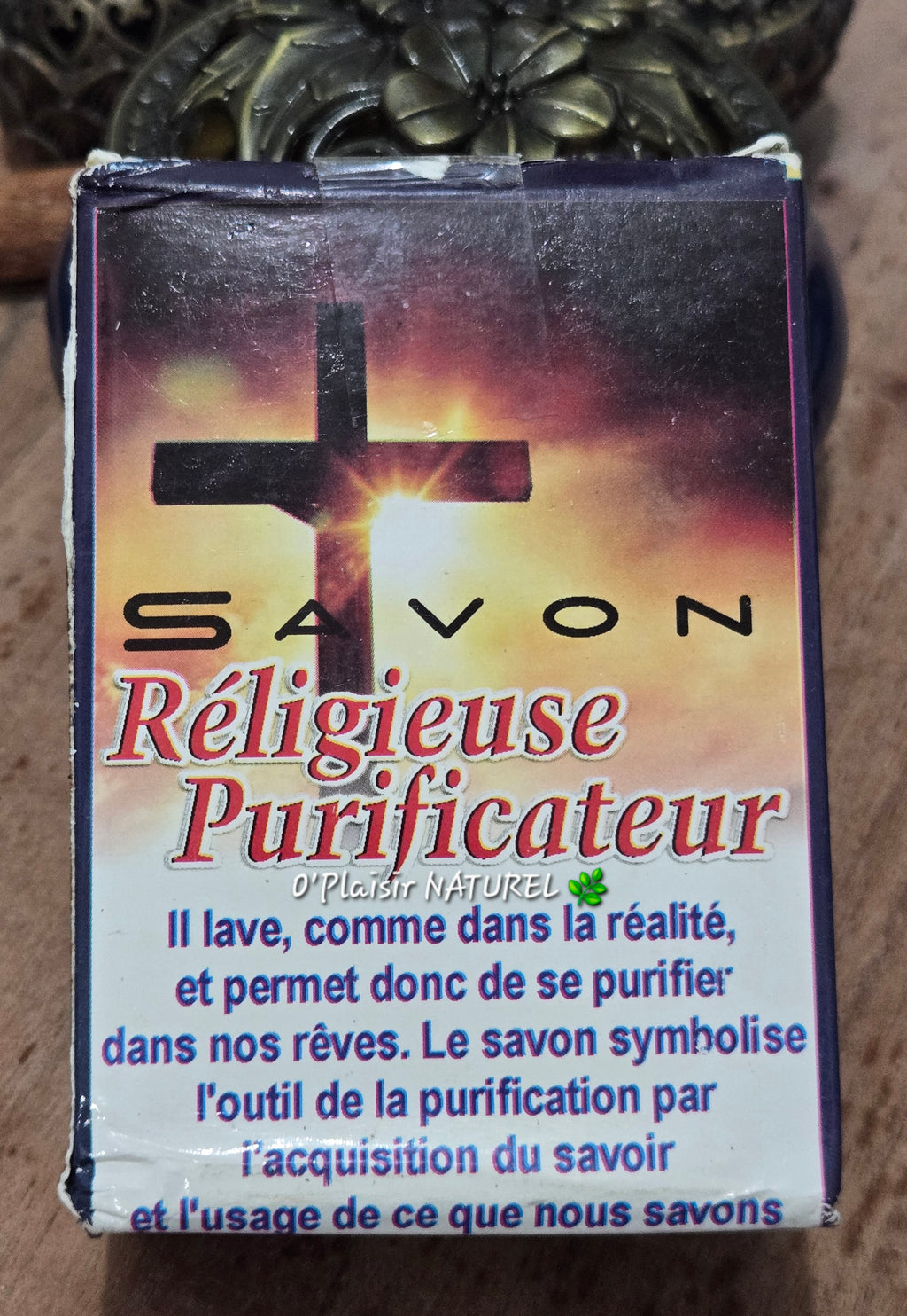 ✝️✨ Savon Religieuse Purificateur – Nettoyage Spirituel & Protection
