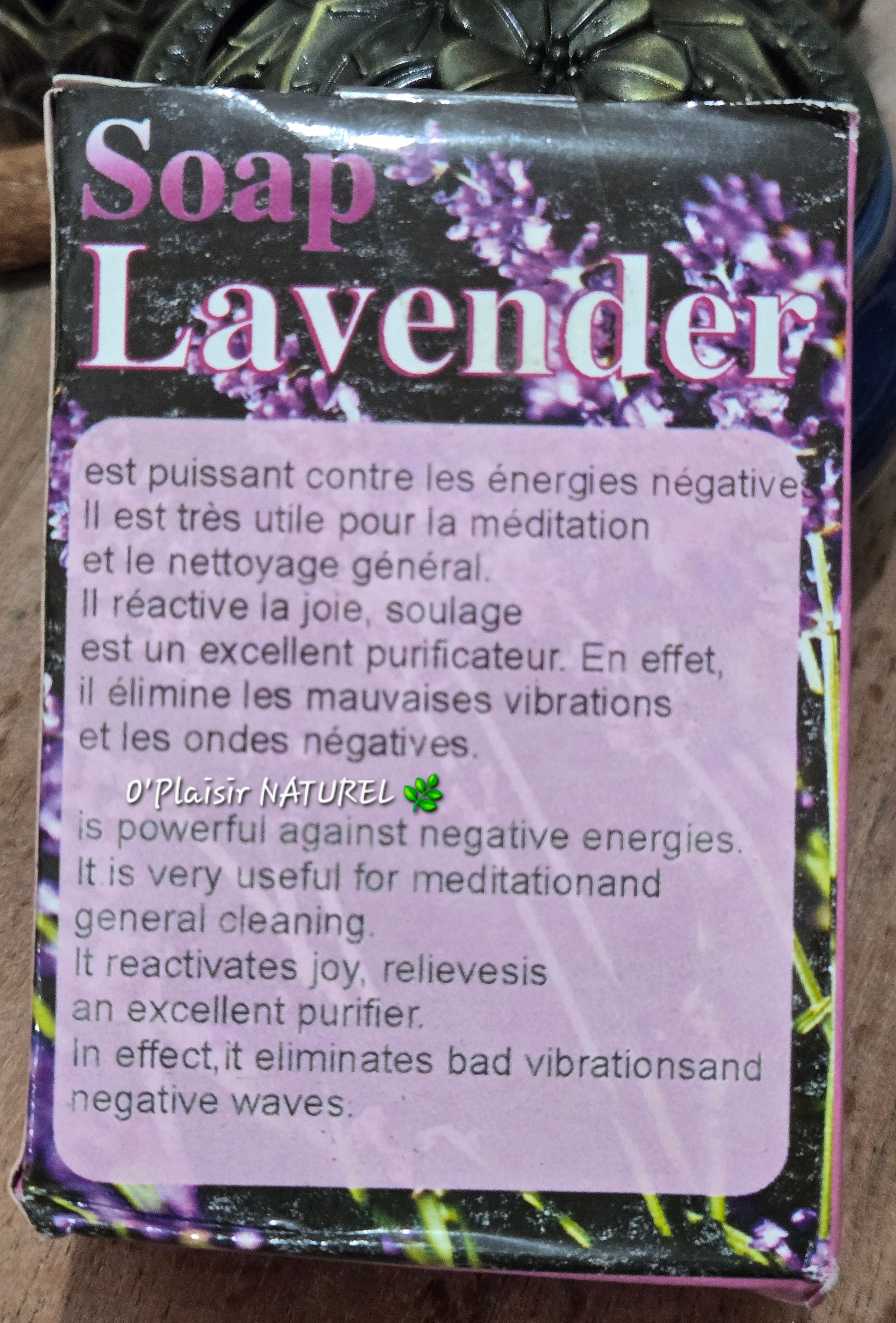 💜✨ Savon Lavande – Purification & Paix Intérieure