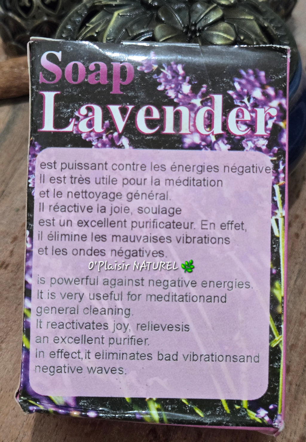 💜✨ Savon Lavande – Purification & Paix Intérieure