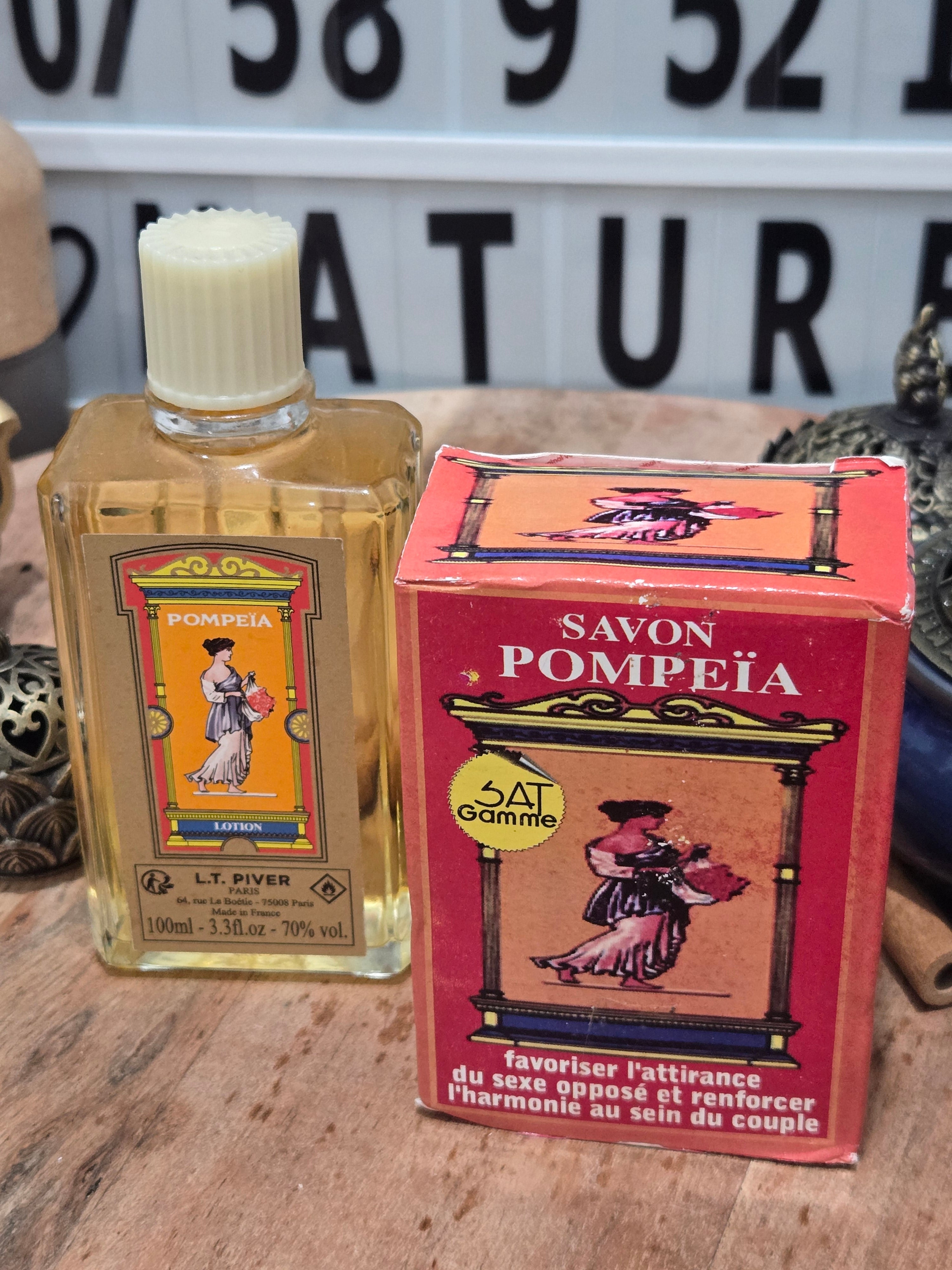 🌹✨ Kit Pompéïa – Savon & Eau de Cologne