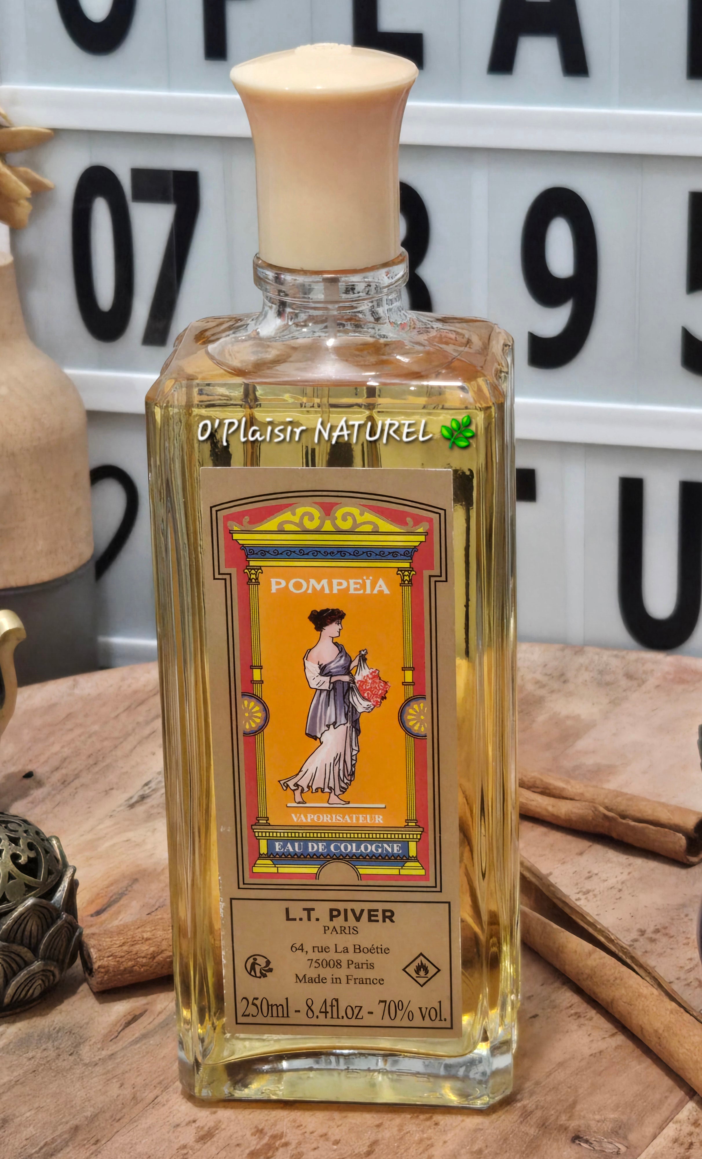 🌹✨ Eau de Cologne Pompéïa – Vaporisateur 250 ml