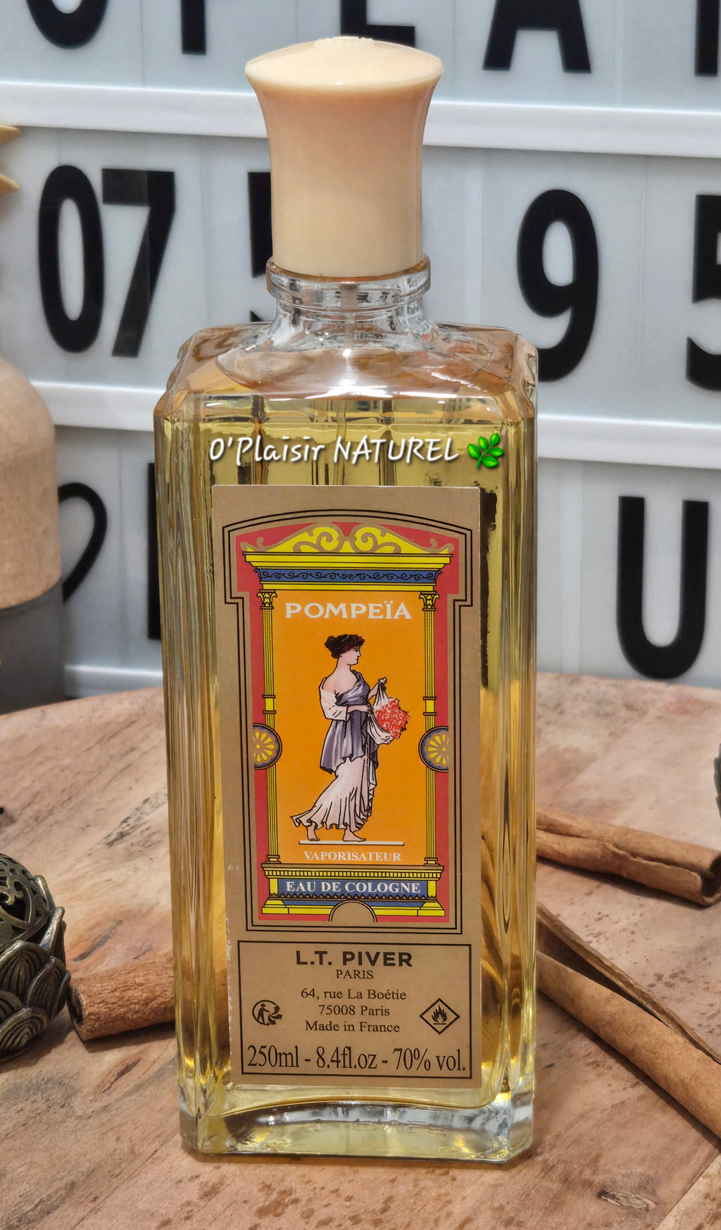 🌹✨ Eau de Cologne Pompéïa – Vaporisateur 250 ml