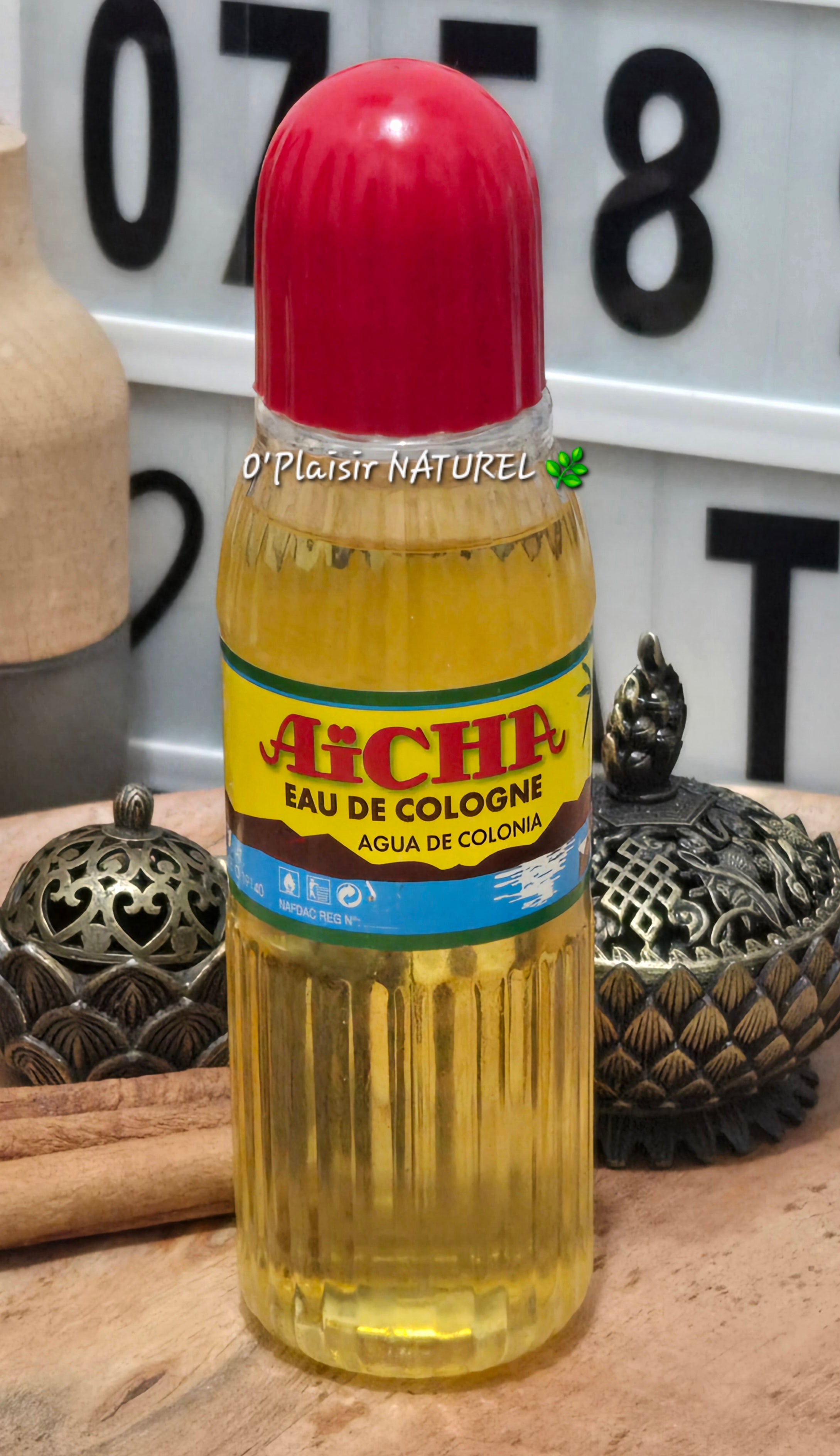 ✨ Eau de Cologne Aïcha – Eau Spirituelle Chance et Attirance