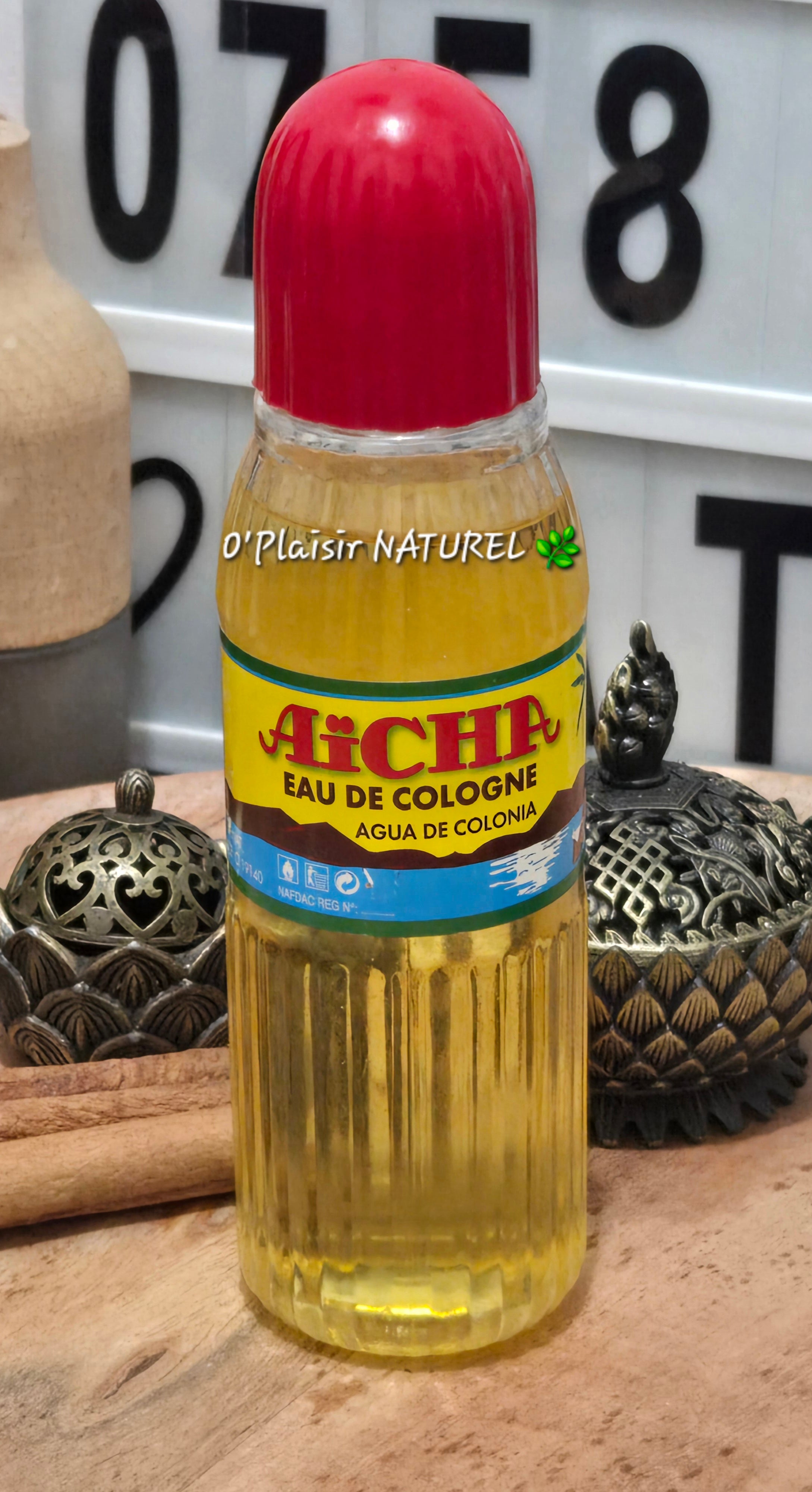 ✨ Eau de Cologne Aïcha – Eau Spirituelle Chance et Attirance