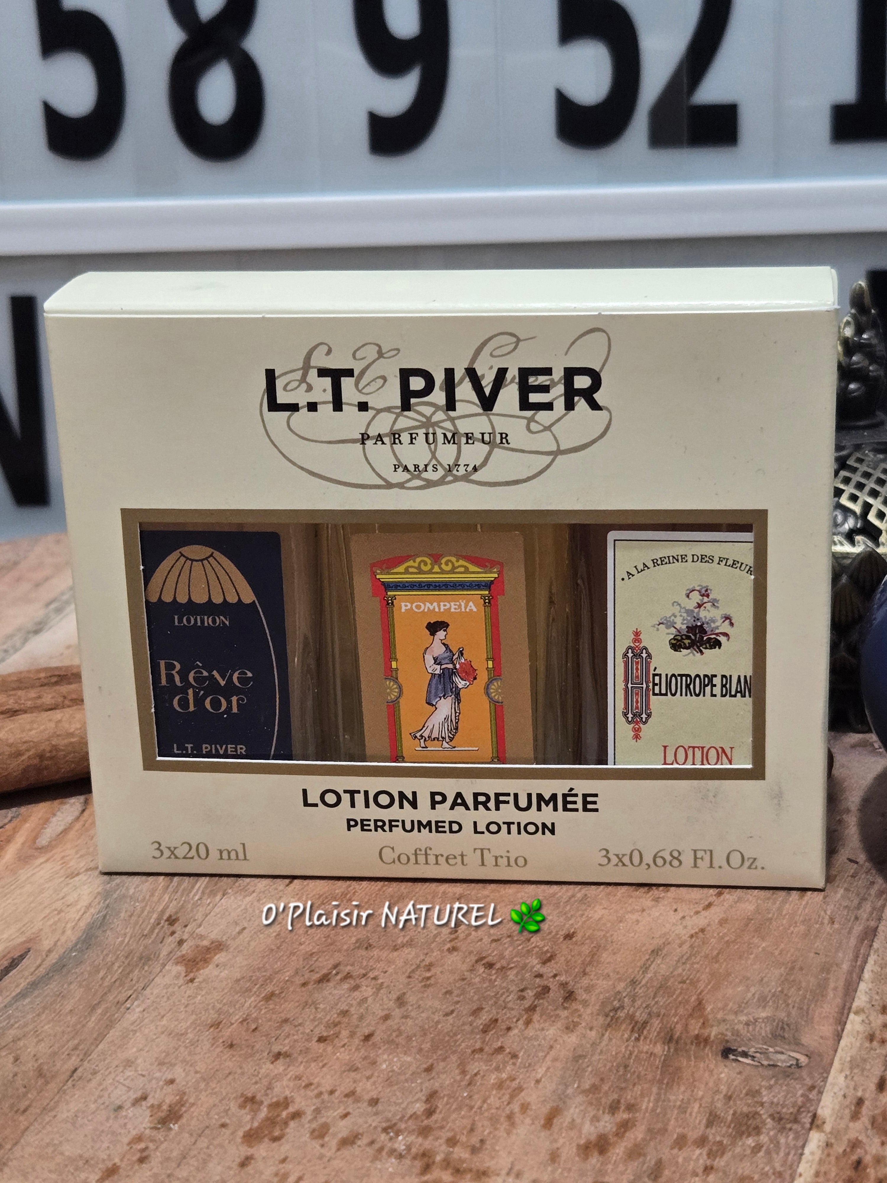 ✨ Coffret Parfumé Spirituel LT PIVER    Rêve d’Or • Pompeia • Héliotrope Blanc