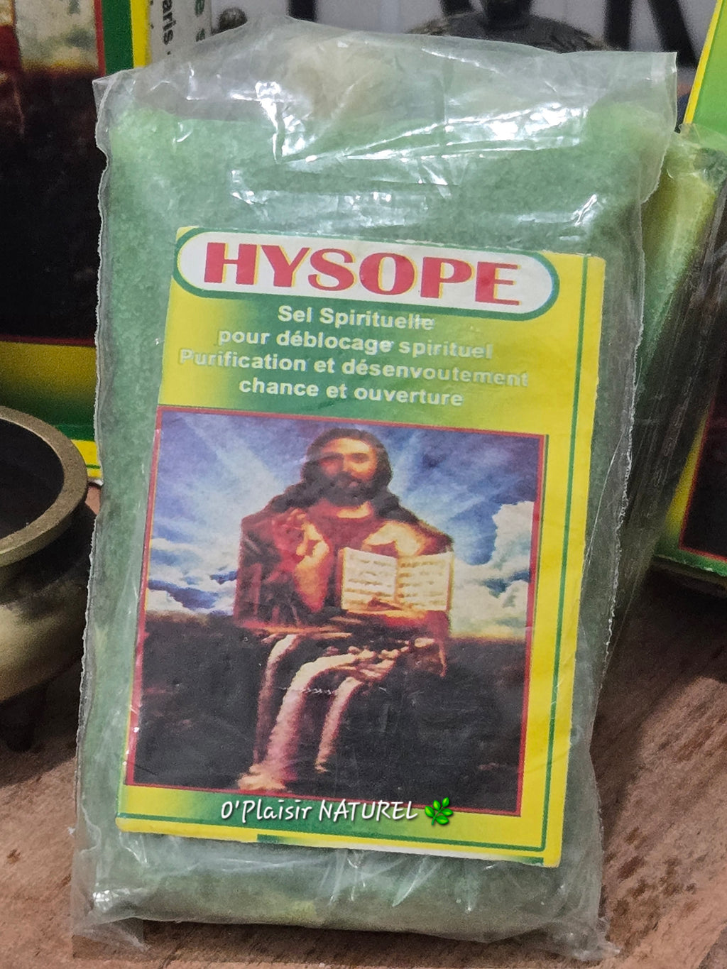 ✨ Sel Spirituel Hysope
Purification • Désenvoûtement • Ouverture des chemins