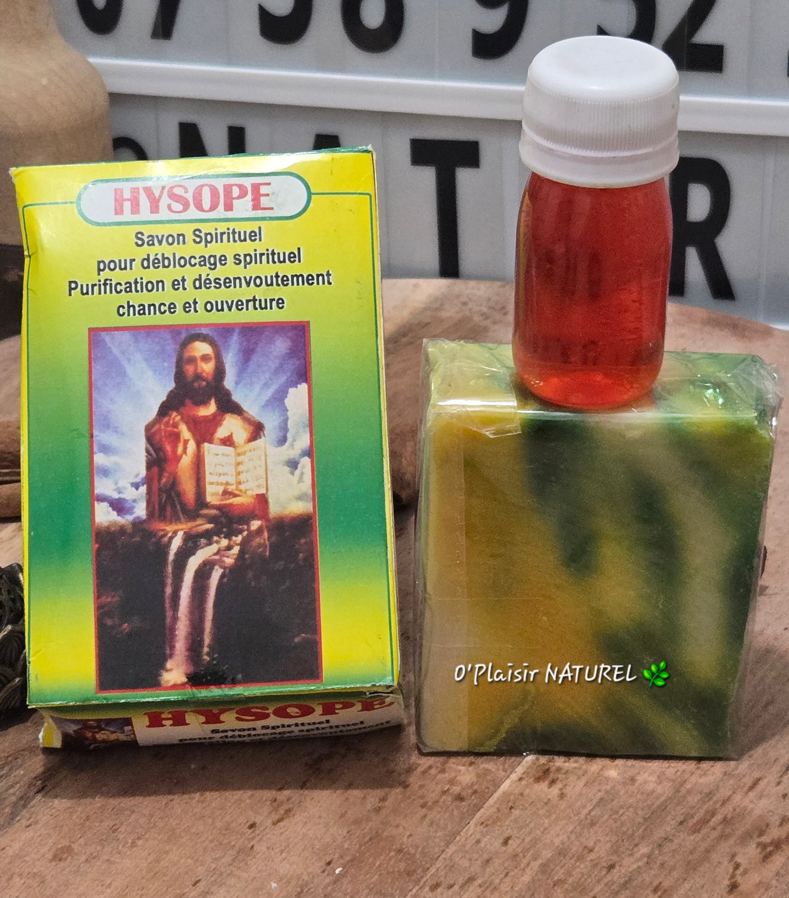 ✨ Savon Spirituel Hysope + Eau de Bain.              Purification • Désenvoûtement • Ouverture des chemins