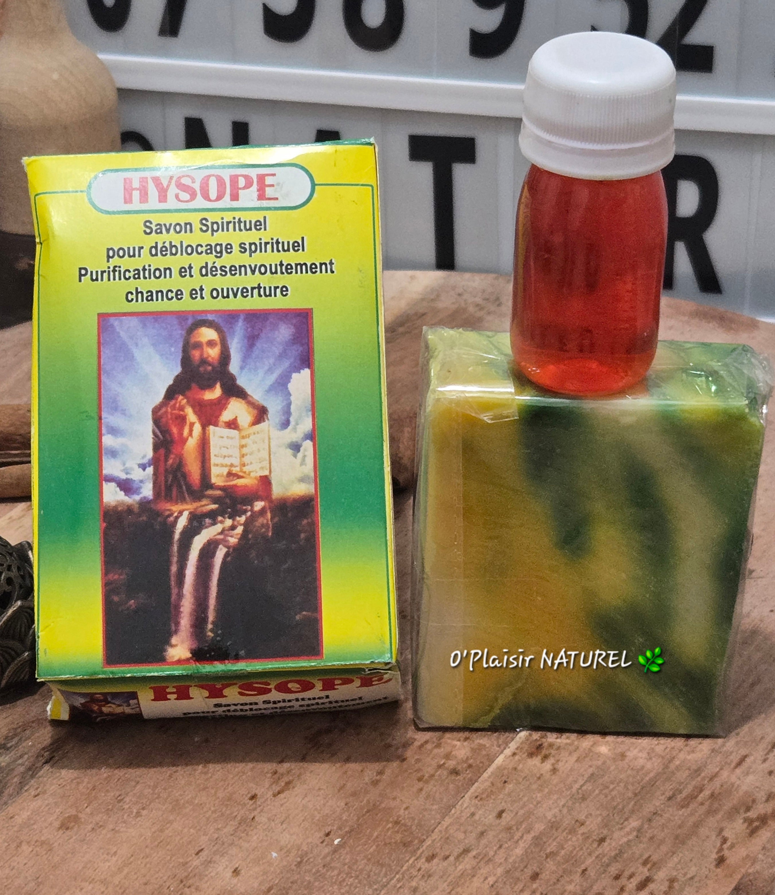 ✨ Savon Spirituel Hysope + Eau de Bain.              Purification • Désenvoûtement • Ouverture des chemins