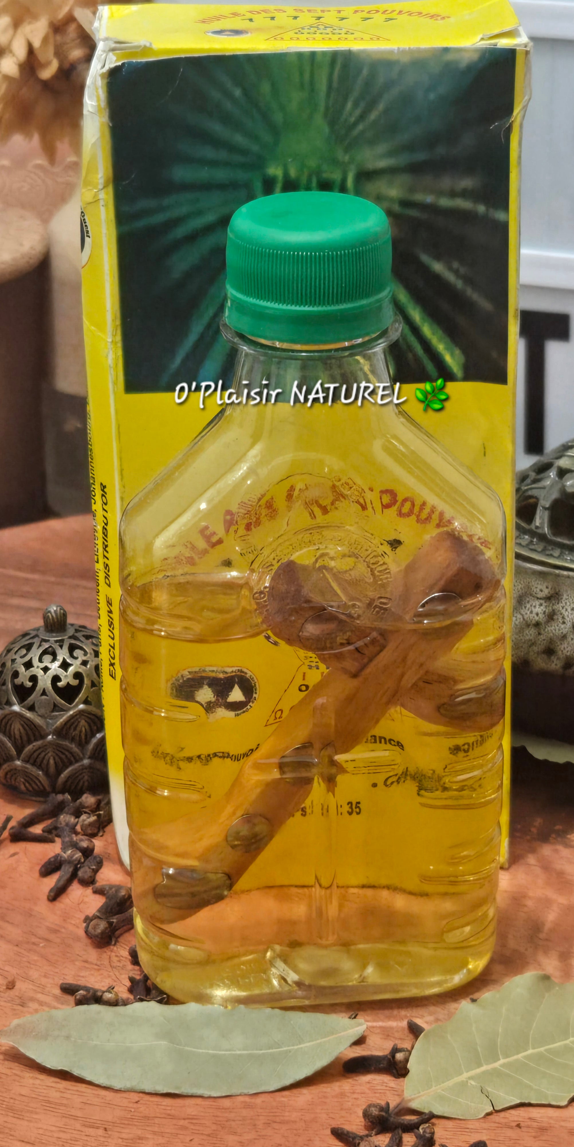 ✨ Huile des Sept Pouvoirs 777
Protection • Chance • Puissance