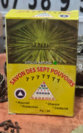 ✨ Savon des Sept Pouvoirs
Protection • Chance • Puissance