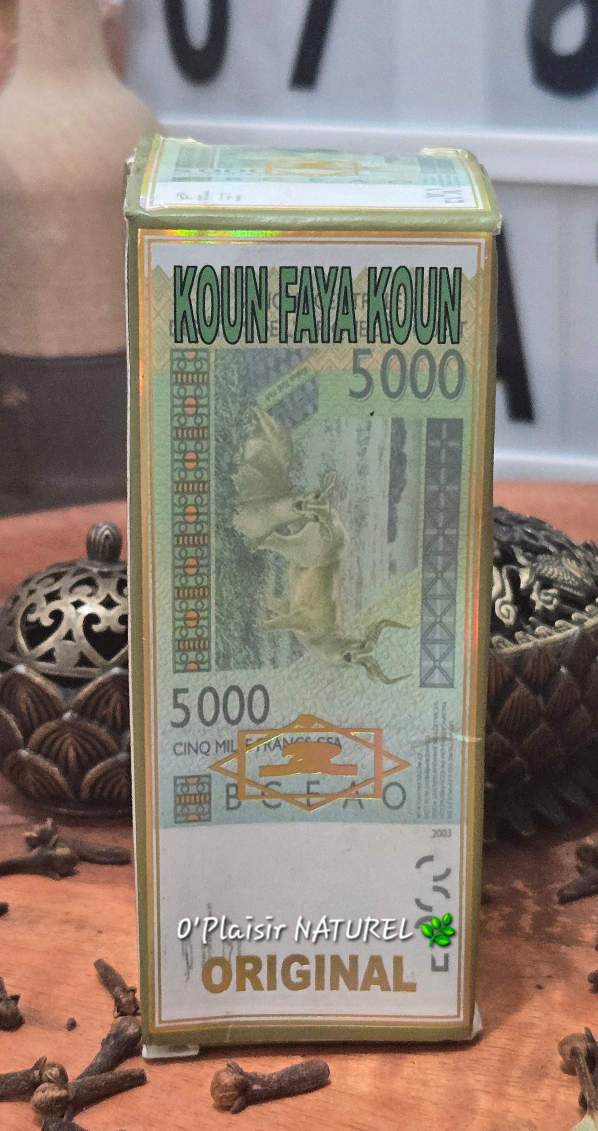 ✨ Huile de Parfum Koun Faya Koun 5000
Abondance • Déblocage • Attraction financière