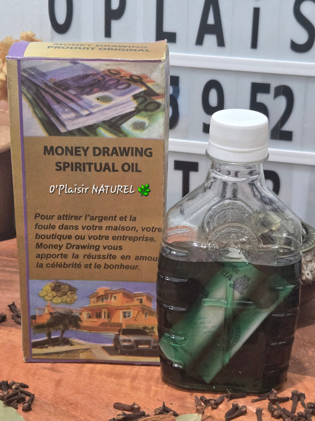 💰 Huile Spirituelle MONEY DRAWING
Argent • Abondance • Réussite