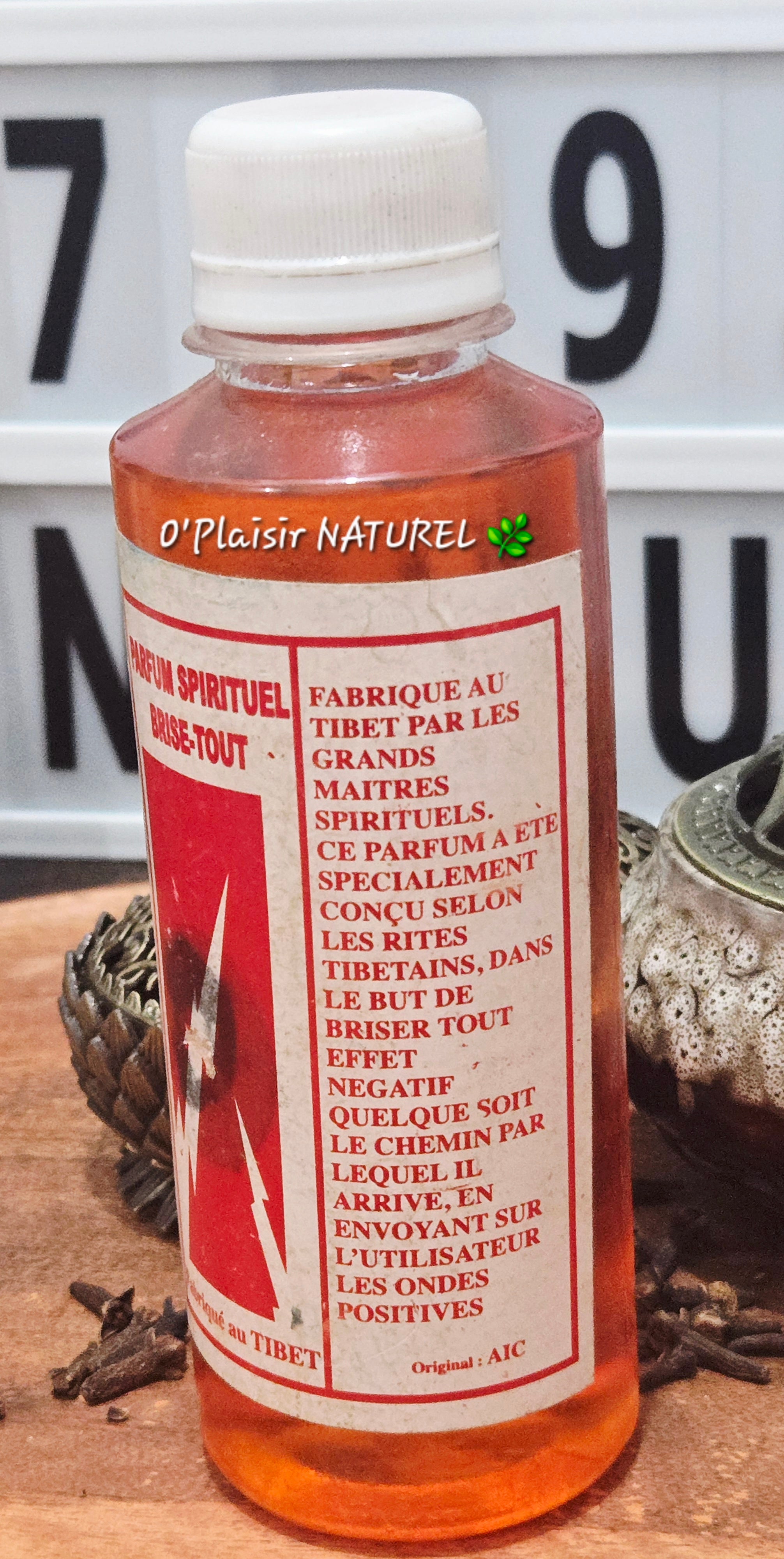 🔥 Parfum Spirituel BRISE-TOUT
Protection • Cassage de blocages • Purification