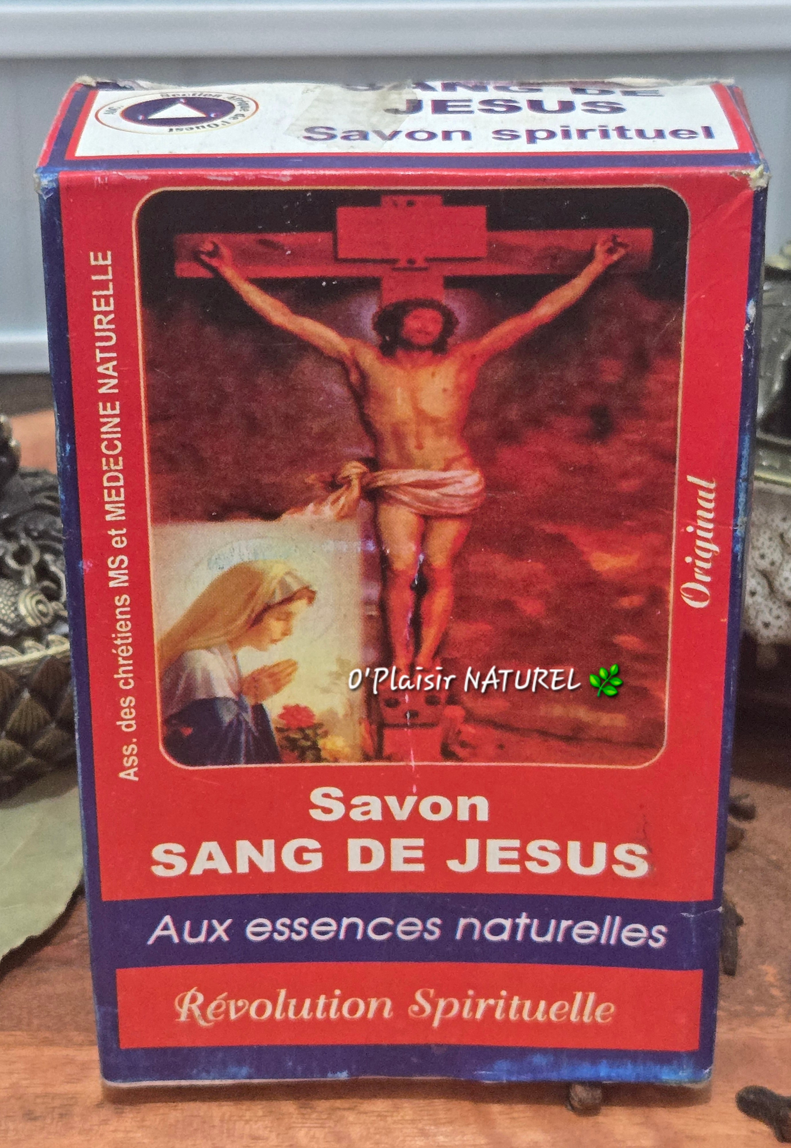 ✝️ Savon Spirituel Sang de Jésus + Parfum Rituel
Protection • Purification • Délivrance