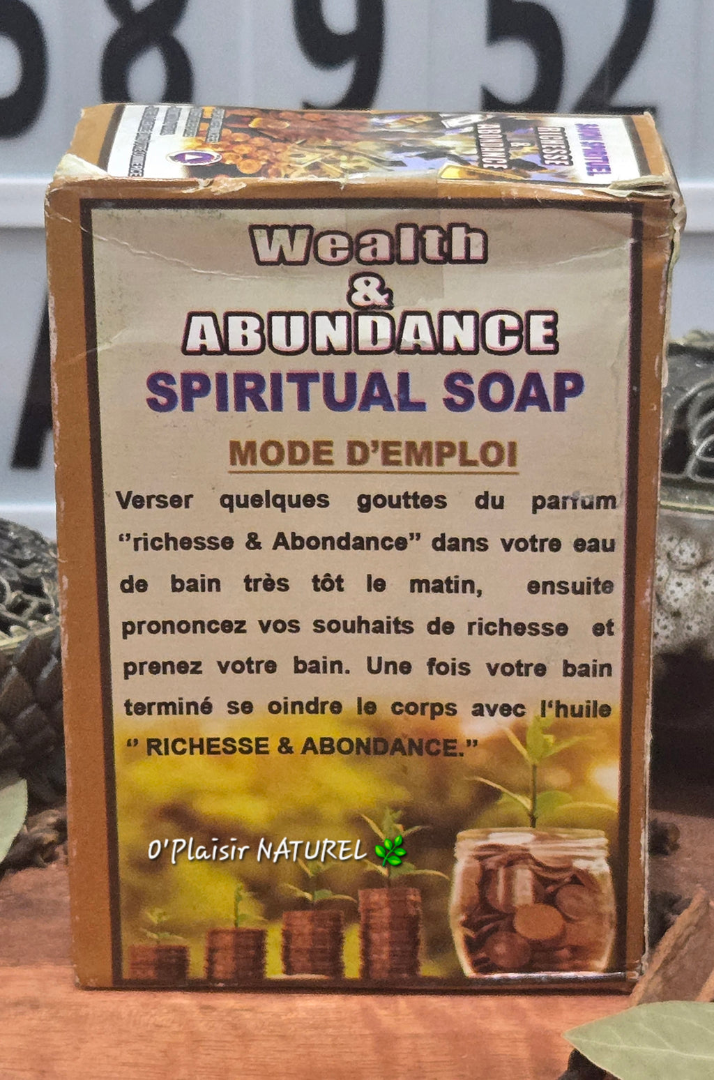 💰 Savon Spirituel Richesse & Abondance + Parfum Rituel
Argent • Opportunités • Prospérité
