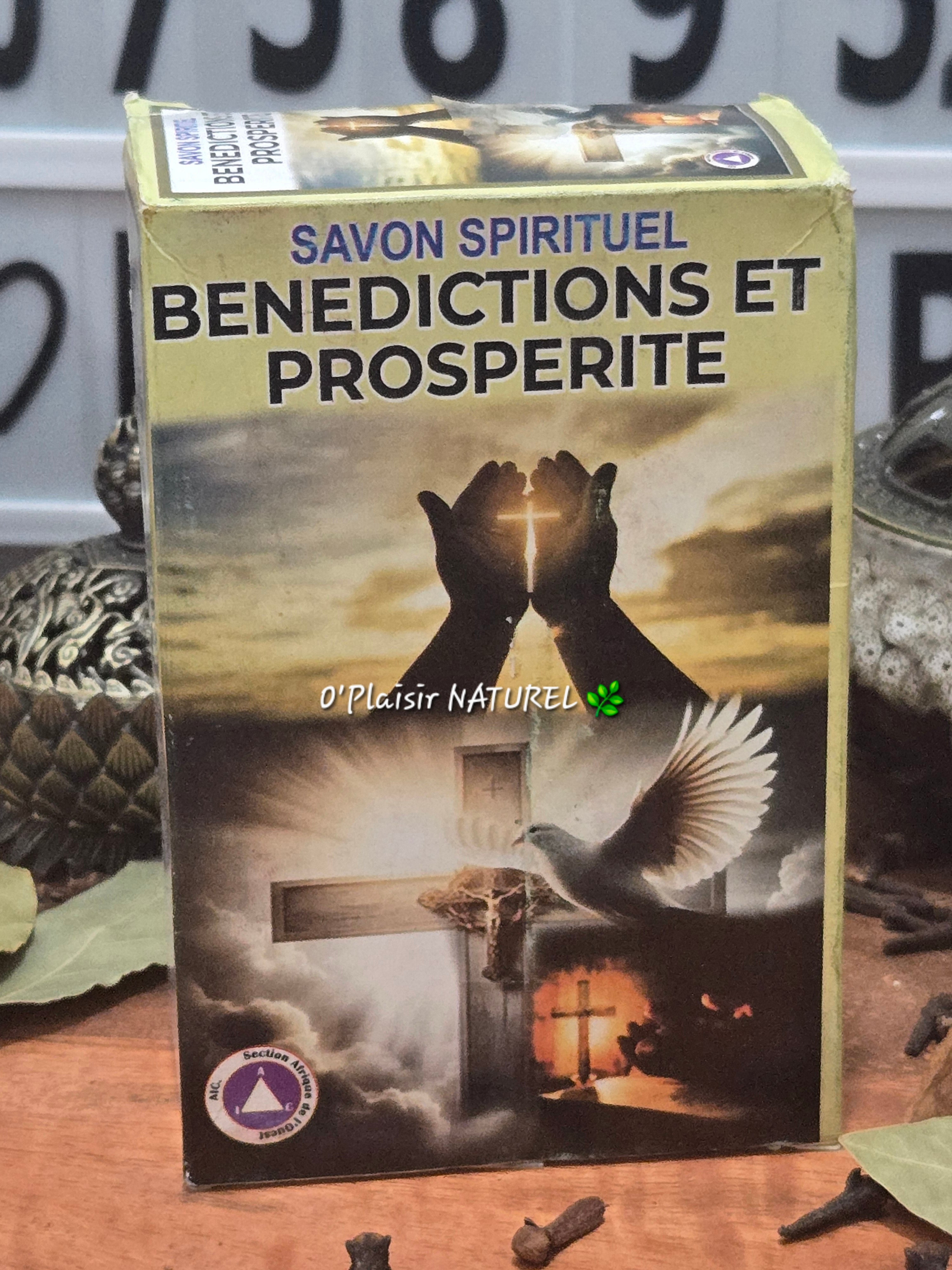 ✨ Savon Spirituel Bénédictions et Prospérité + Parfum Rituel
Bénédiction • Protection • Abondance