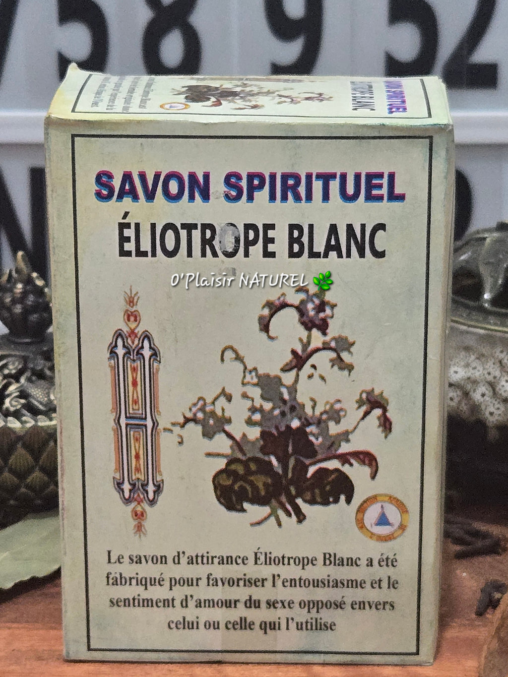 🌸 Savon Spirituel Héliotrope Blanc + Parfum Rituel
Attirance • Amour • Charisme