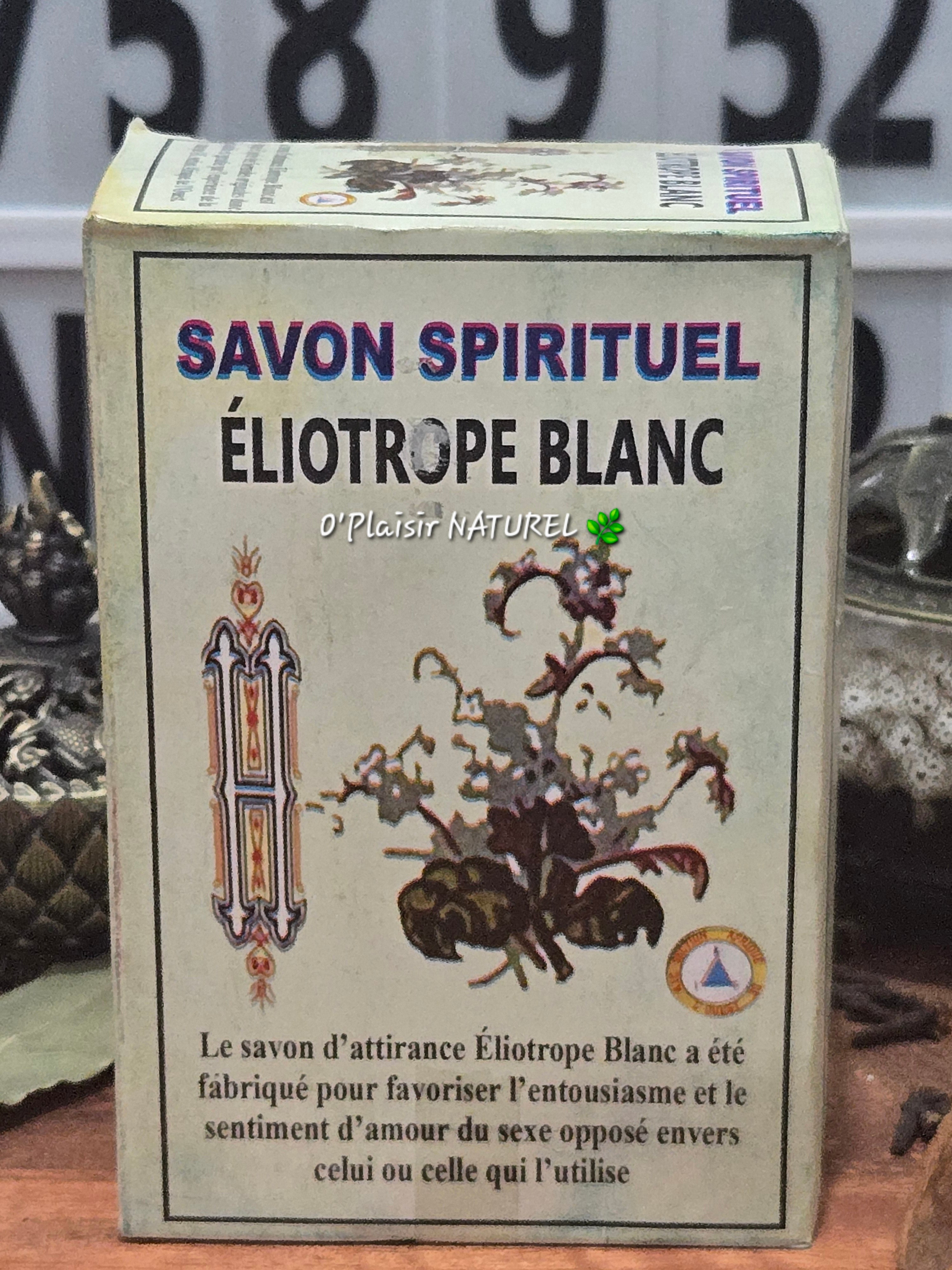 🌸 Savon Spirituel Héliotrope Blanc + Parfum Rituel
Attirance • Amour • Charisme