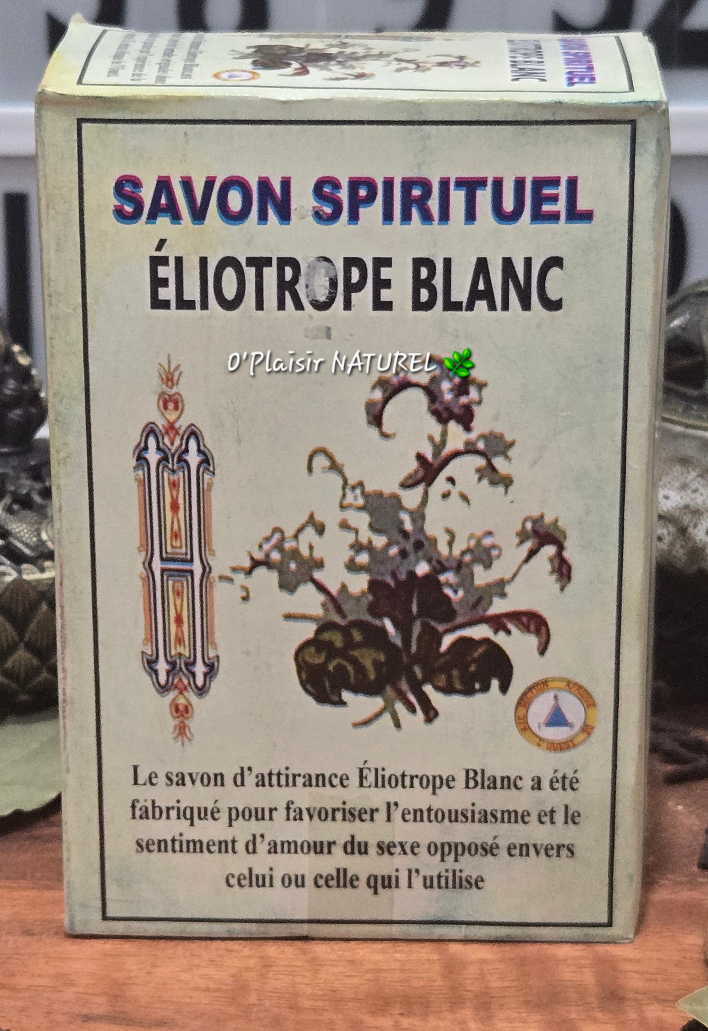 🌸 Savon Spirituel Héliotrope Blanc + Parfum Rituel
Attirance • Amour • Charisme