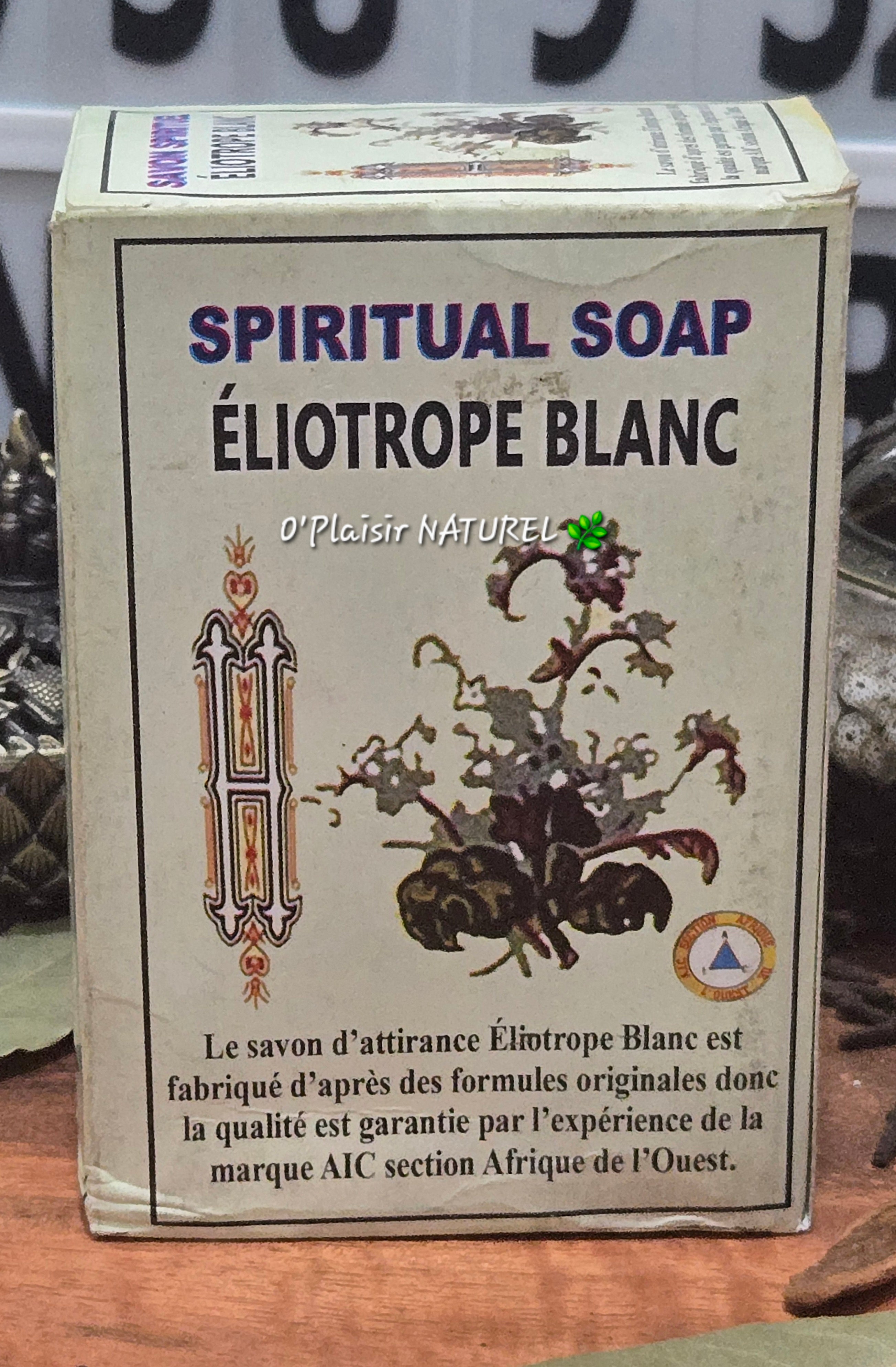 🌸 Savon Spirituel Héliotrope Blanc + Parfum Rituel
Attirance • Amour • Charisme