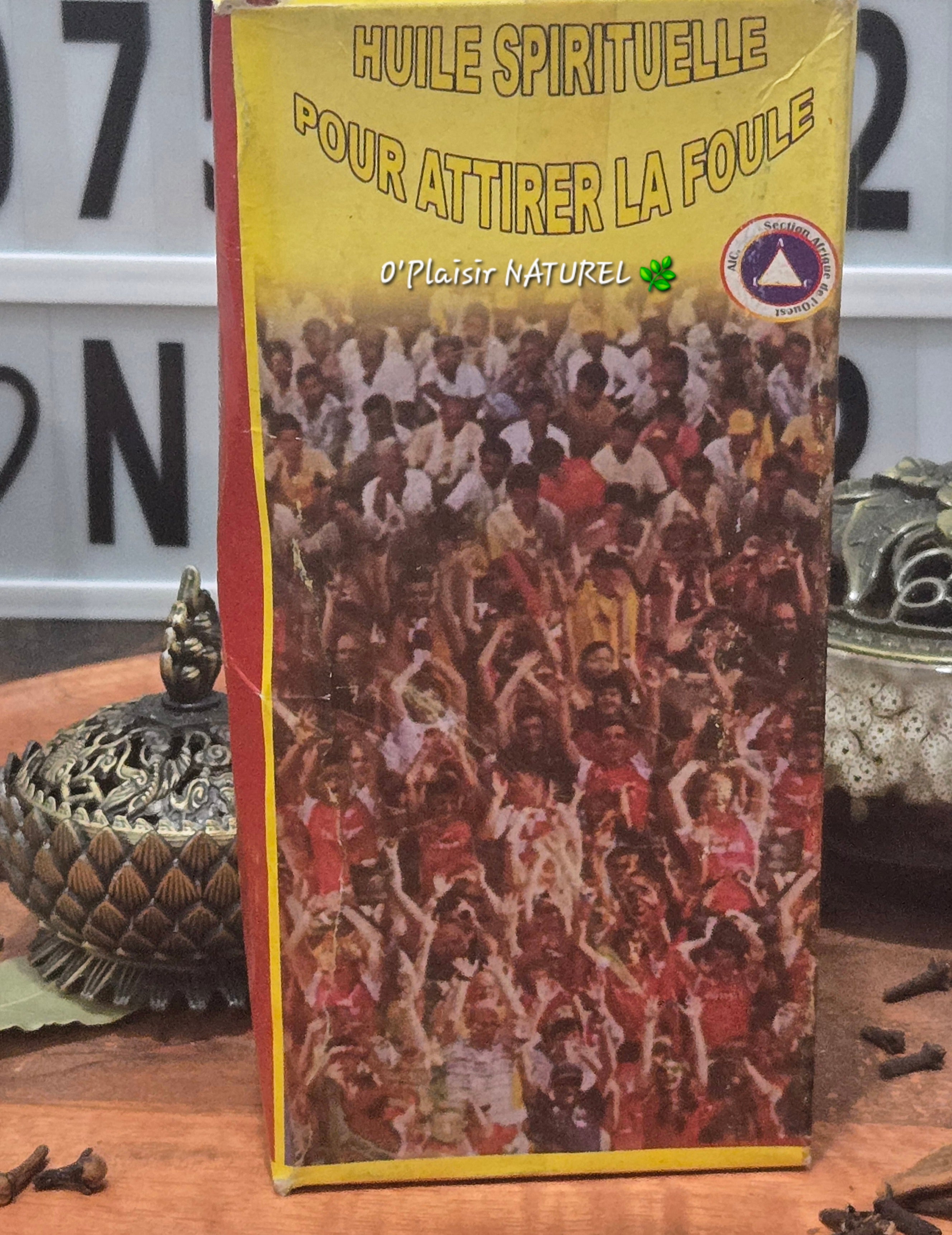 ✨ Huile Spirituelle Attire la Foule
Attire • Influence • Succès