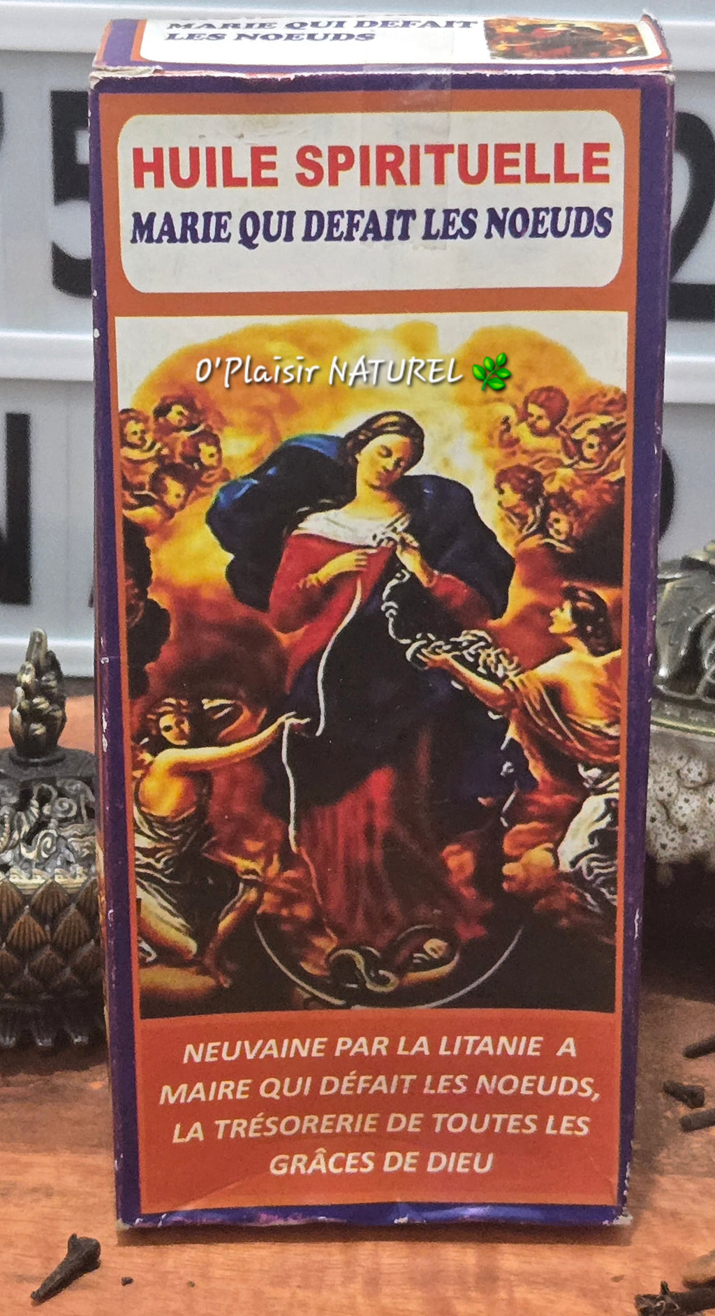 ✨ Huile Spirituelle Marie Qui Défait Les Nœuds
Déblocage • Libération • Miracle