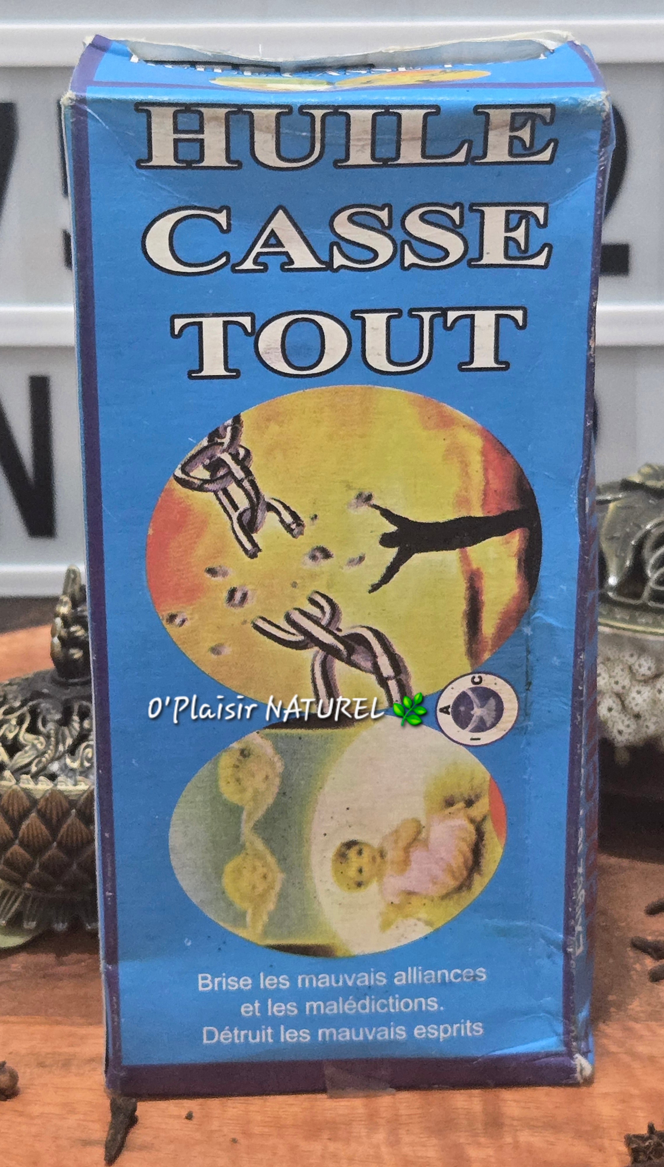 ✨ Huile Spirituelle Casse Tout
Brise • Protège • Libère