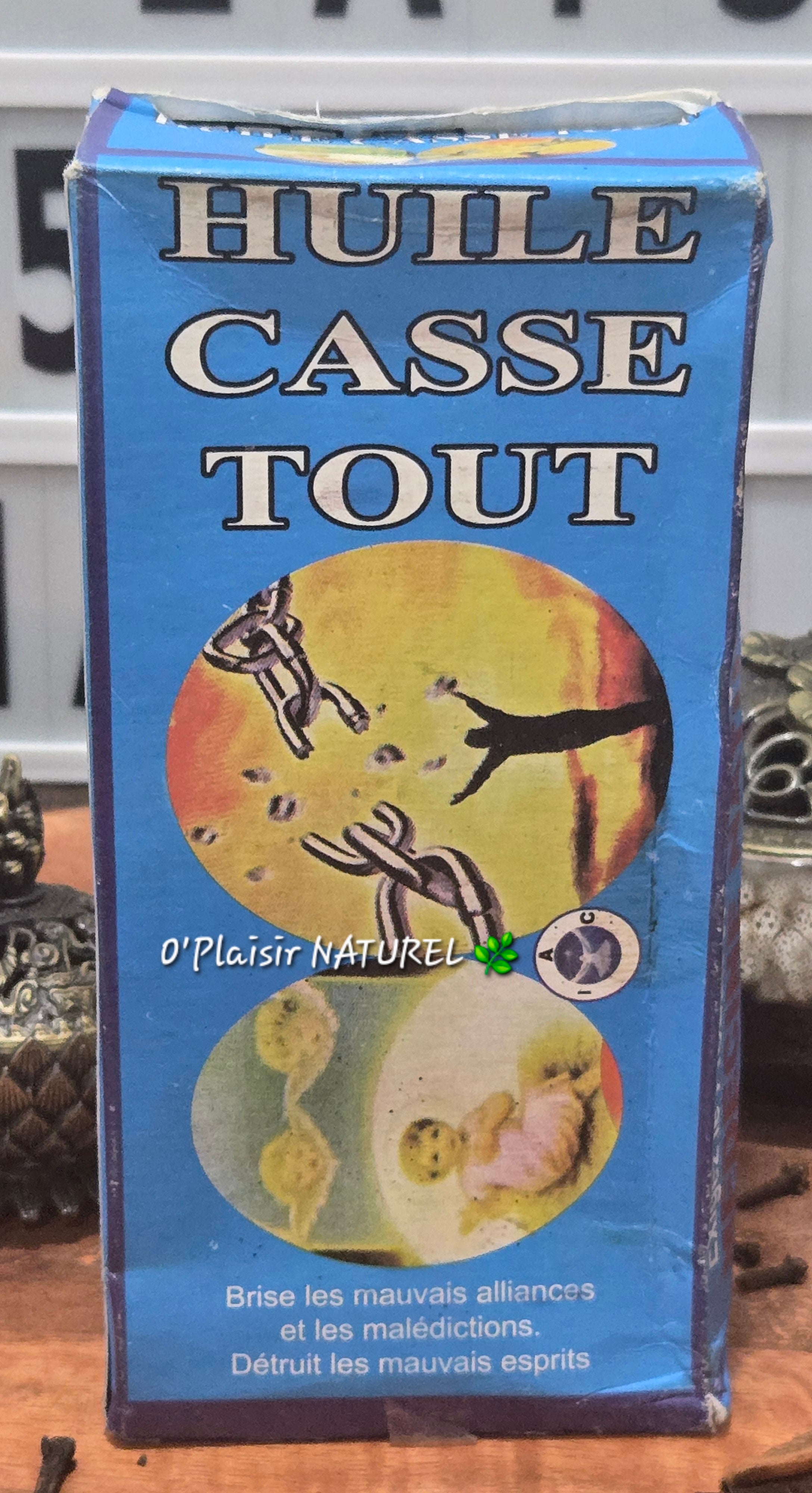 ✨ Huile Spirituelle Casse Tout
Brise • Protège • Libère