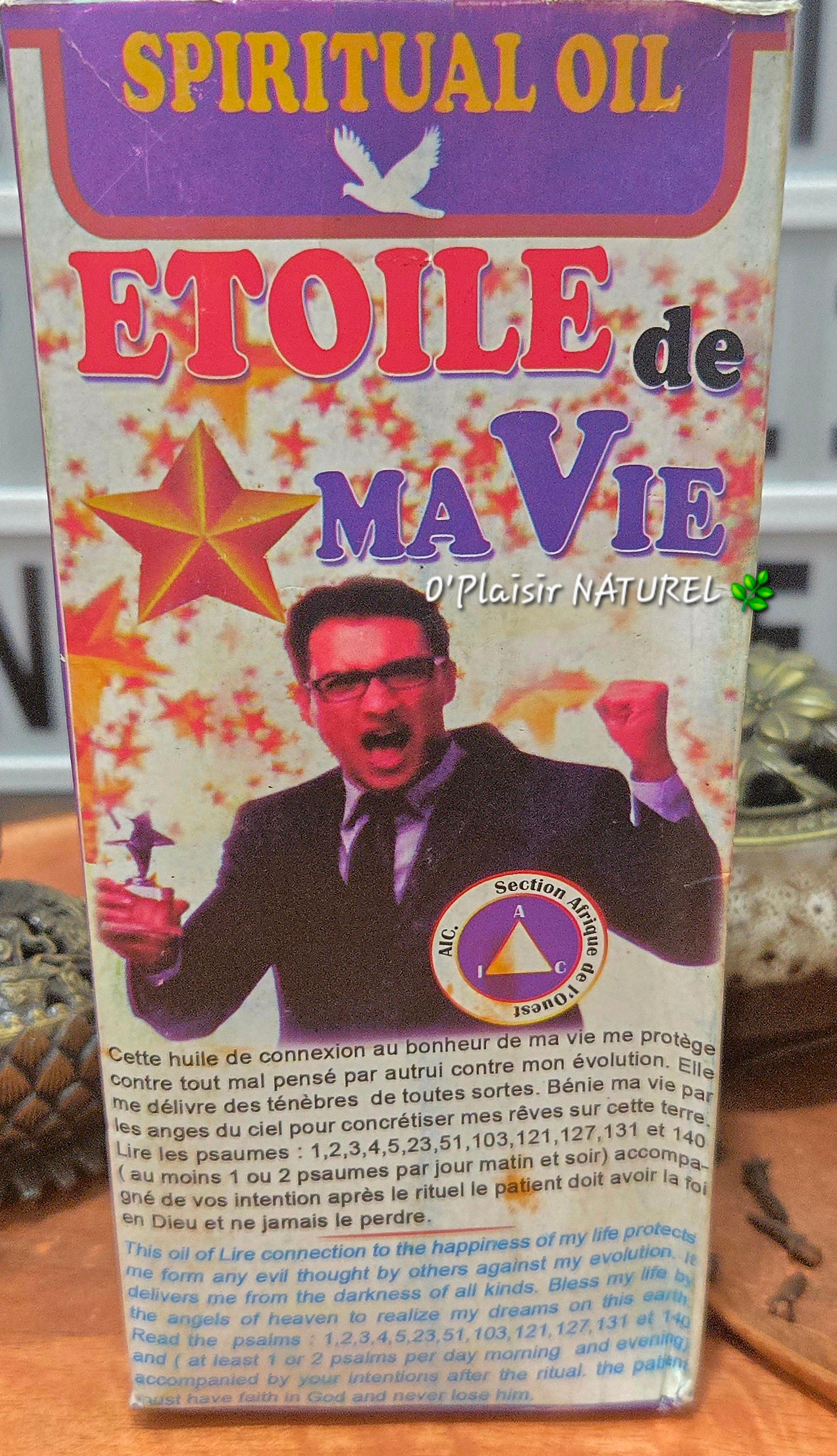 ✨ Huile Spirituelle Étoile de Ma Vie
Réussite • Chance • Élévation