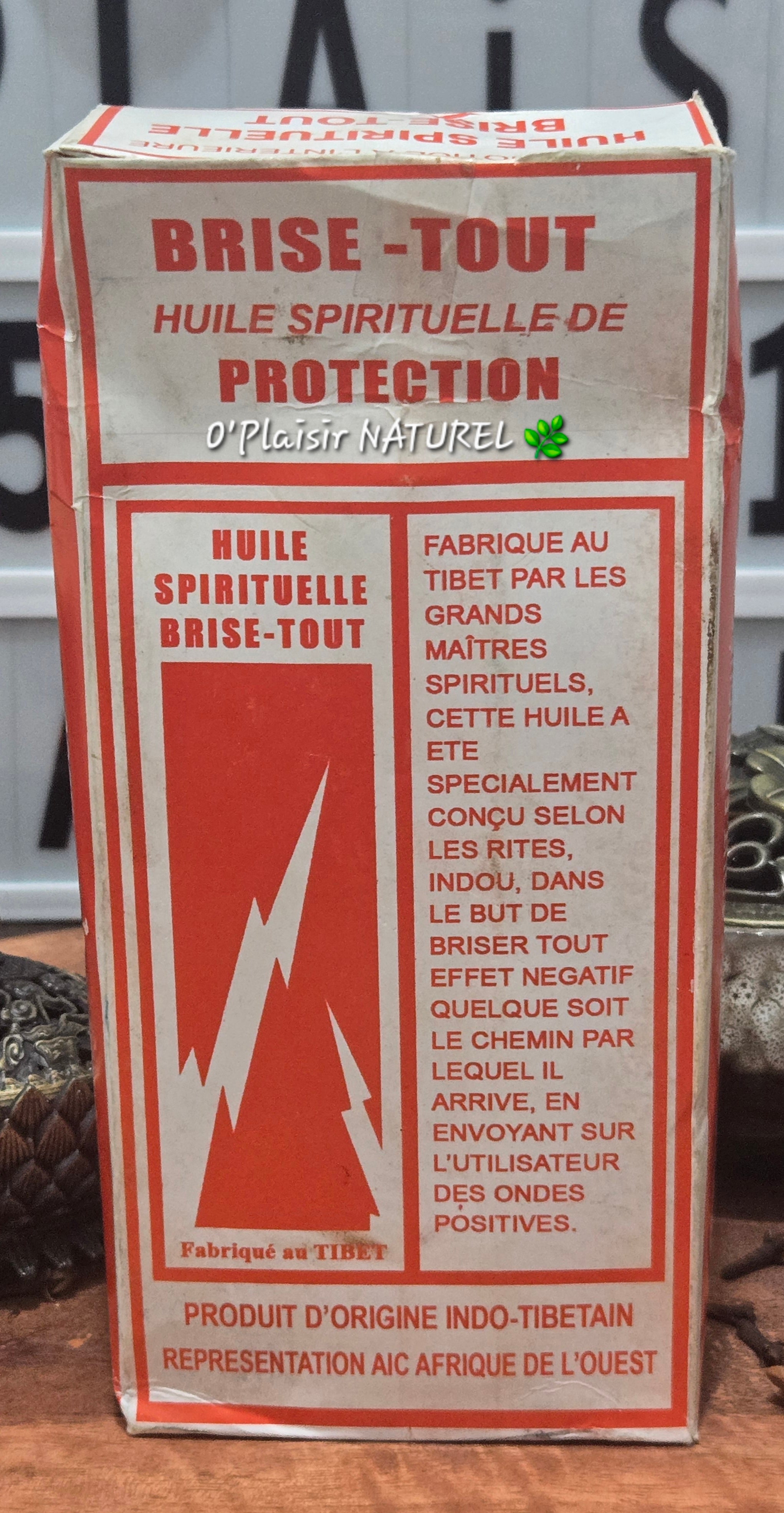 ✨ Huile Spirituelle Brise-Tout
Protection • Libération • Puissance