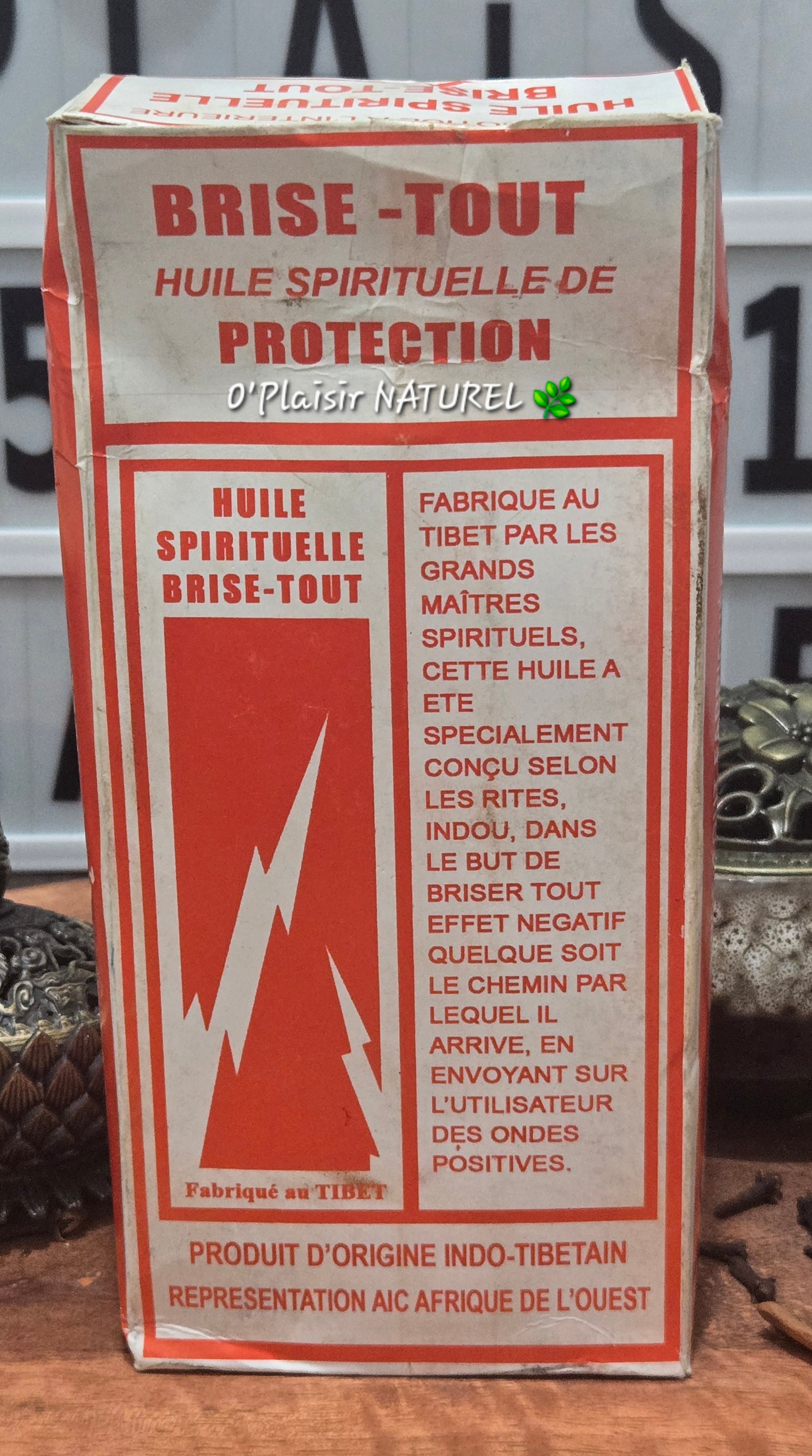 ✨ Huile Spirituelle Brise-Tout
Protection • Libération • Puissance