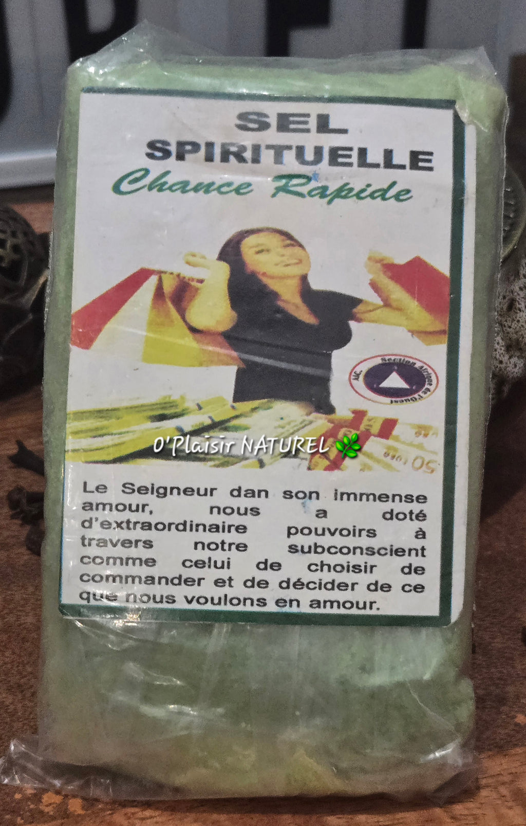 🍀 Sel Spirituel Chance Rapide
Chance • Argent • Opportunités