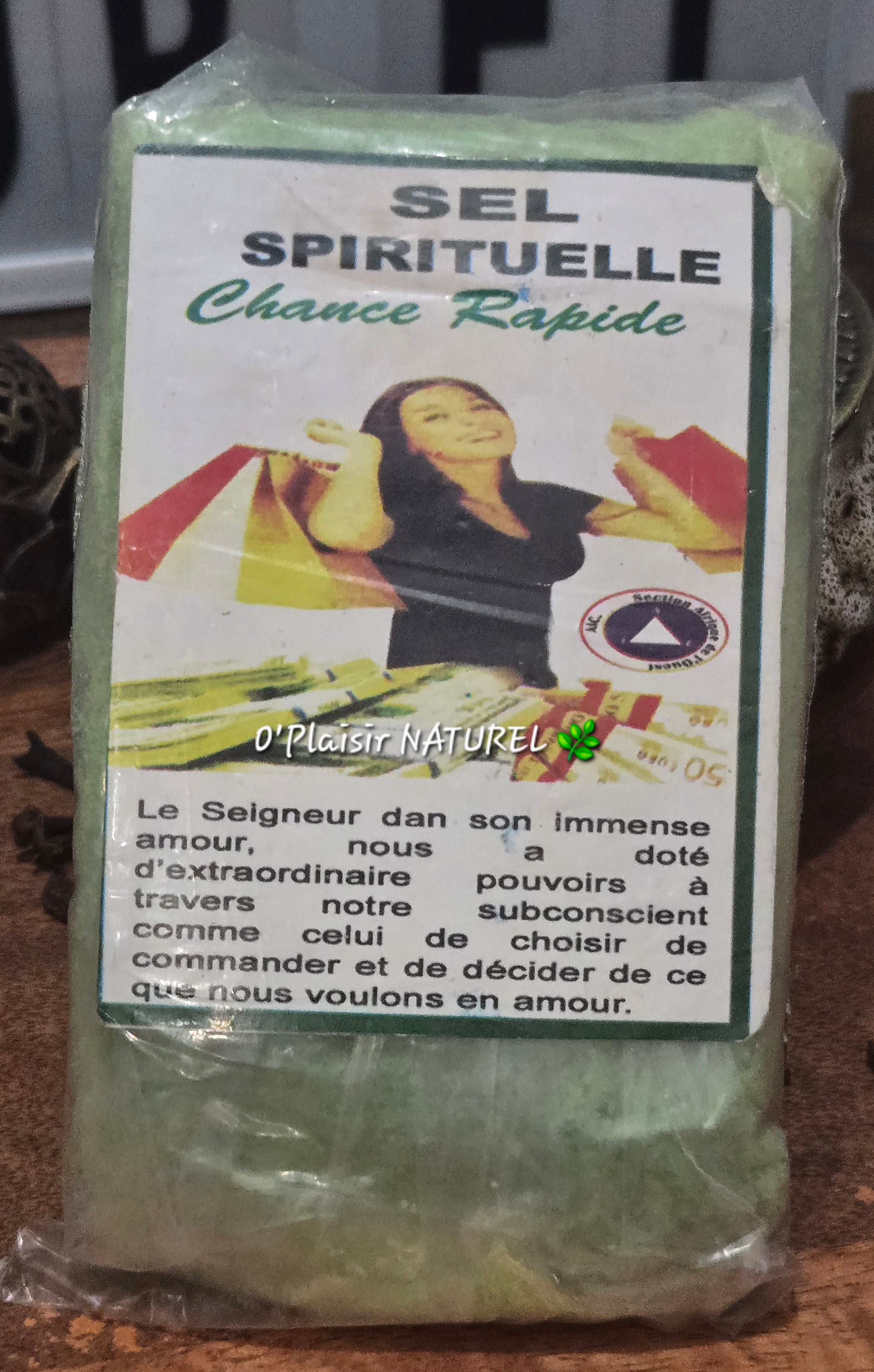 🍀 Sel Spirituel Chance Rapide
Chance • Argent • Opportunités