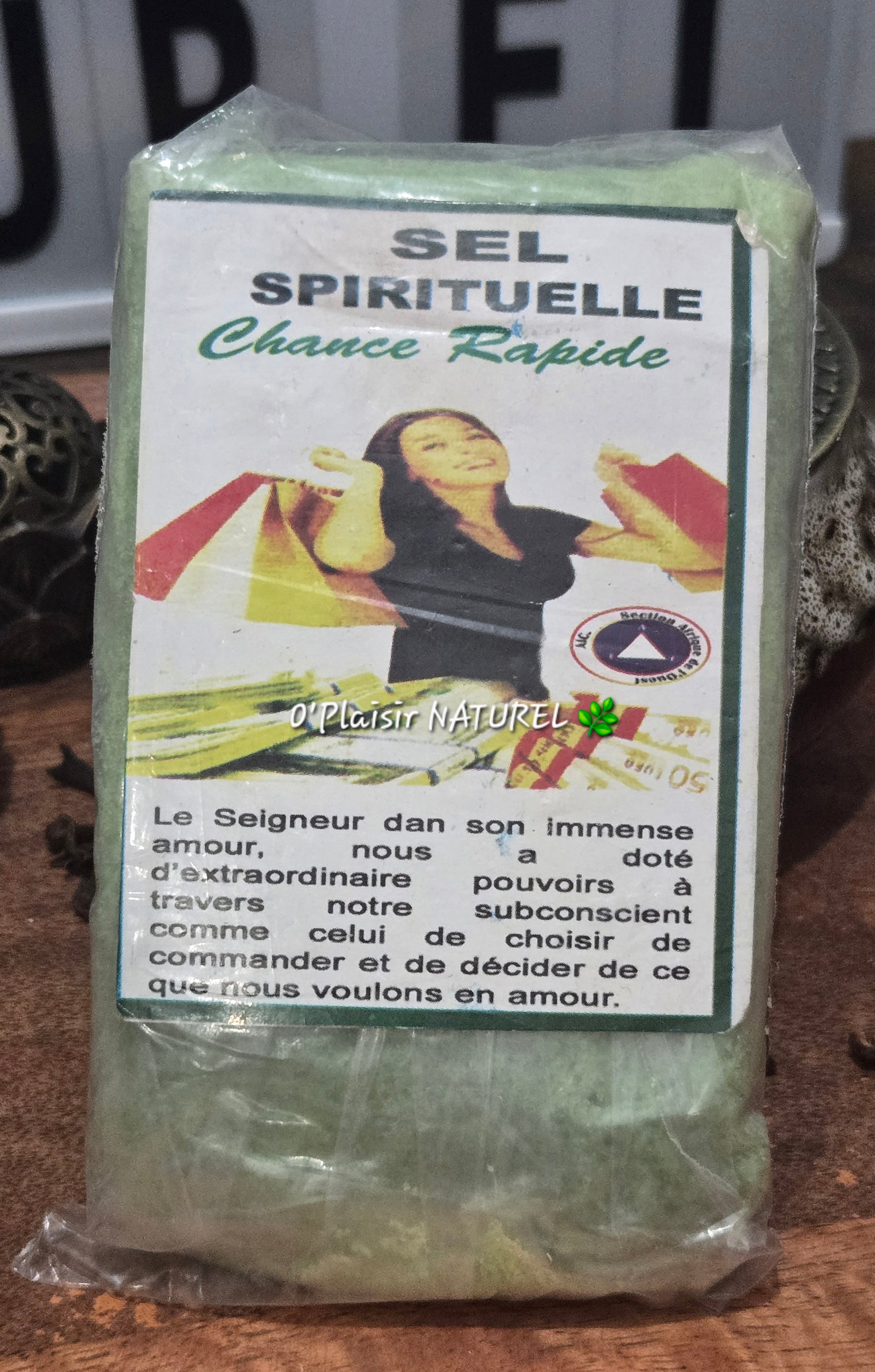 🍀 Sel Spirituel Chance Rapide
Chance • Argent • Opportunités