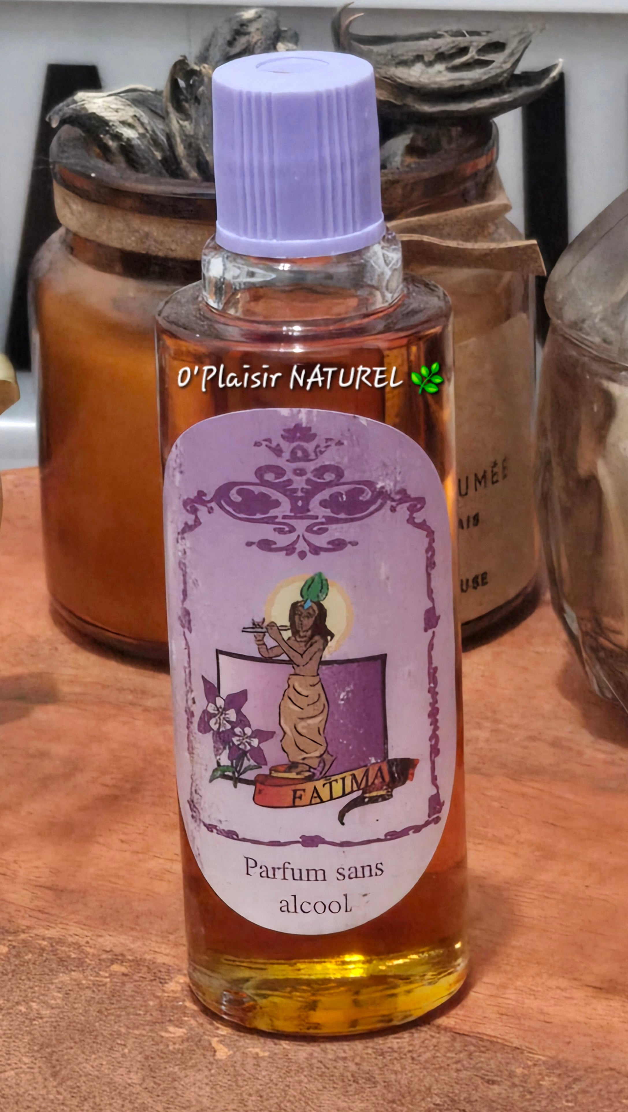 🌸 Parfum Fatima – Sans alcool