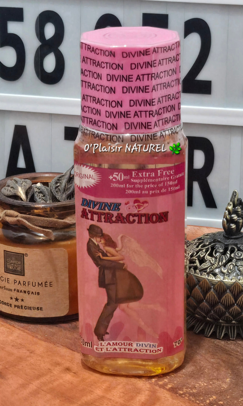 ✨ Eau Parfumée Divine Attraction – Fraîcheur & Sensation de Bien-être 🌸150ml