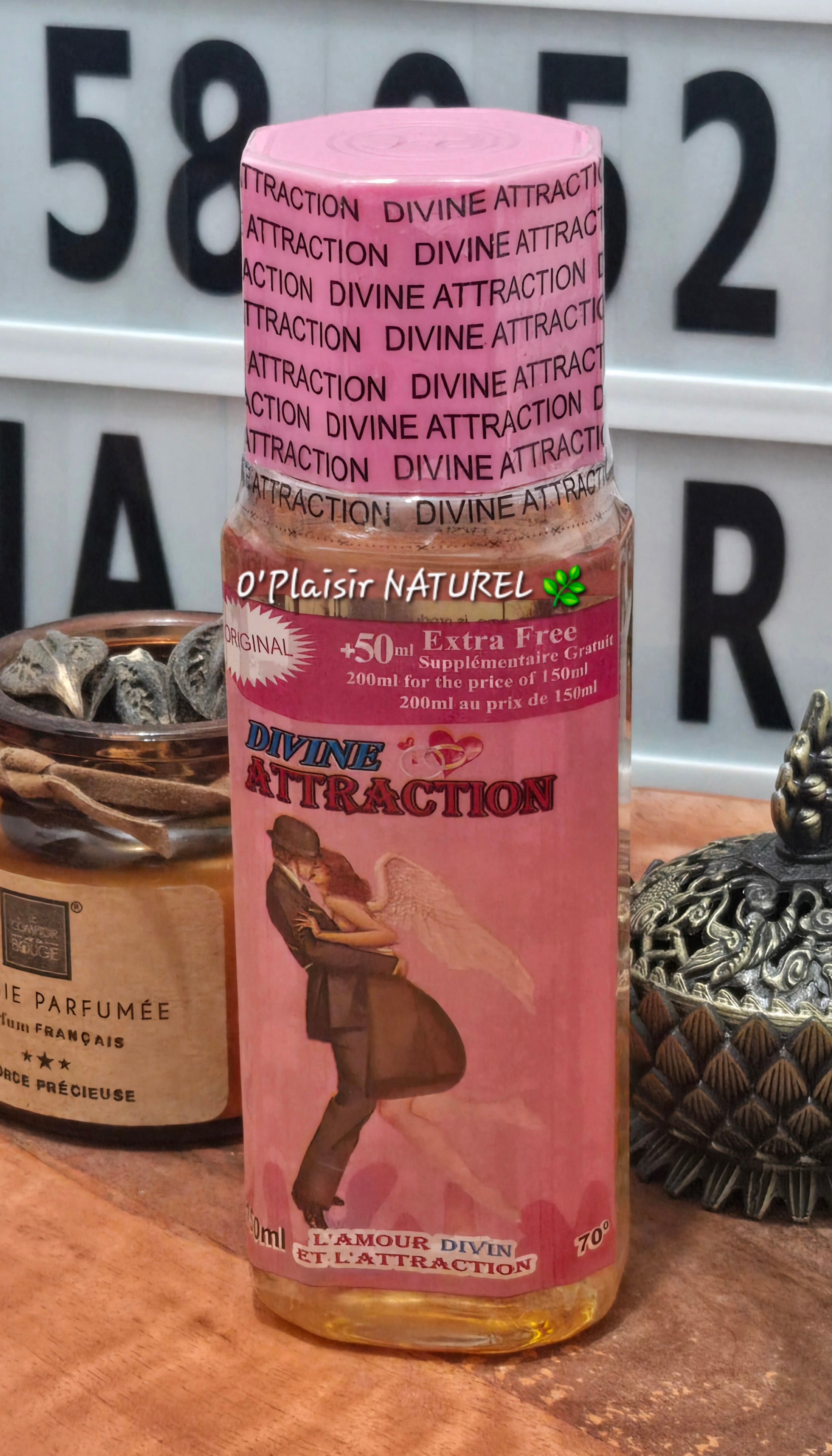 ✨ Eau Parfumée Divine Attraction – Fraîcheur & Sensation de Bien-être 🌸150ml