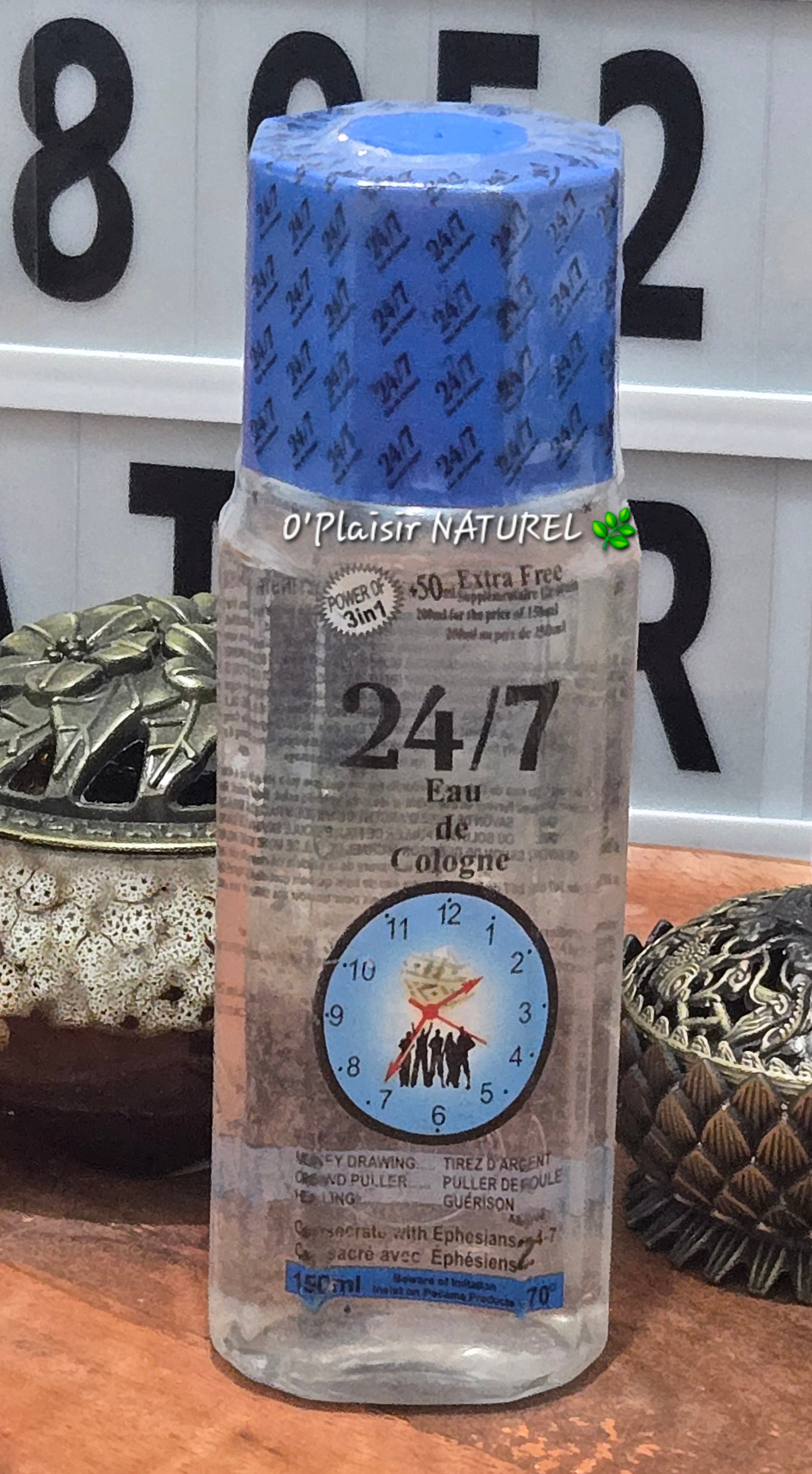✨ Eau de Cologne 24/7 – Fraîcheur Continue Toute la Journée 🌿150ml