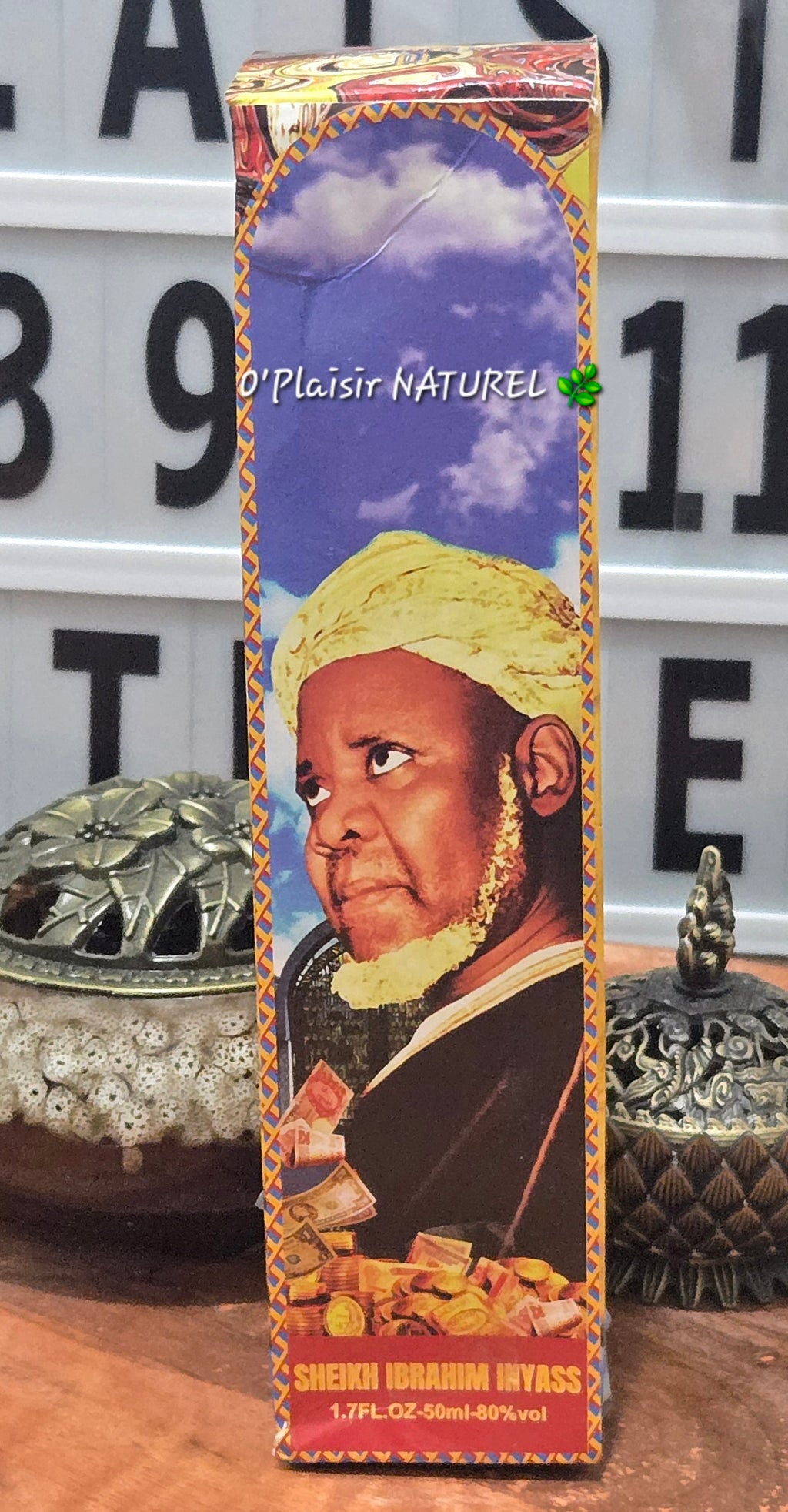 🌿 Parfum Sheikh Ibrahim Niyass – 50 ml ✨